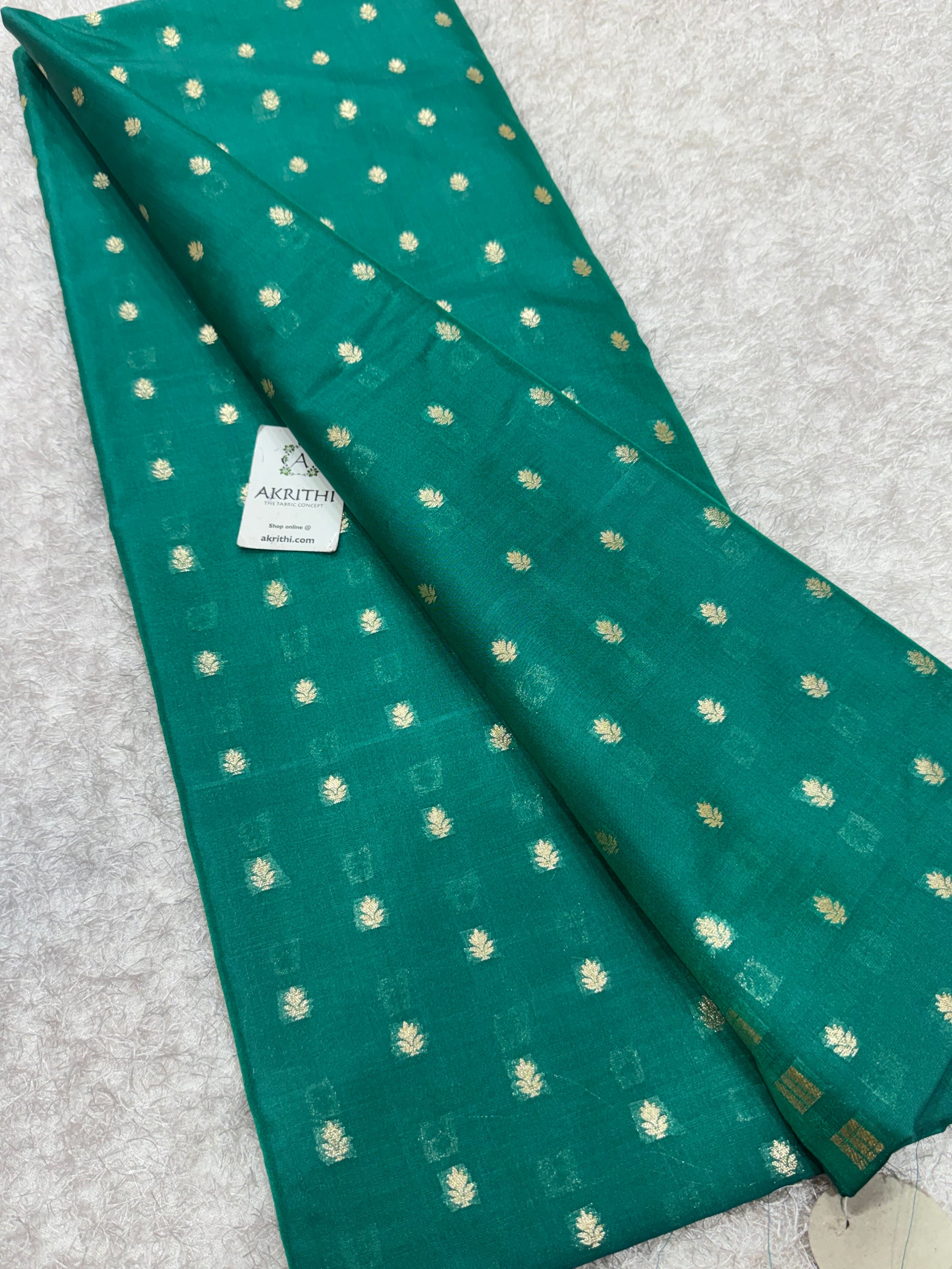 Pure Banarasi brocade fabric