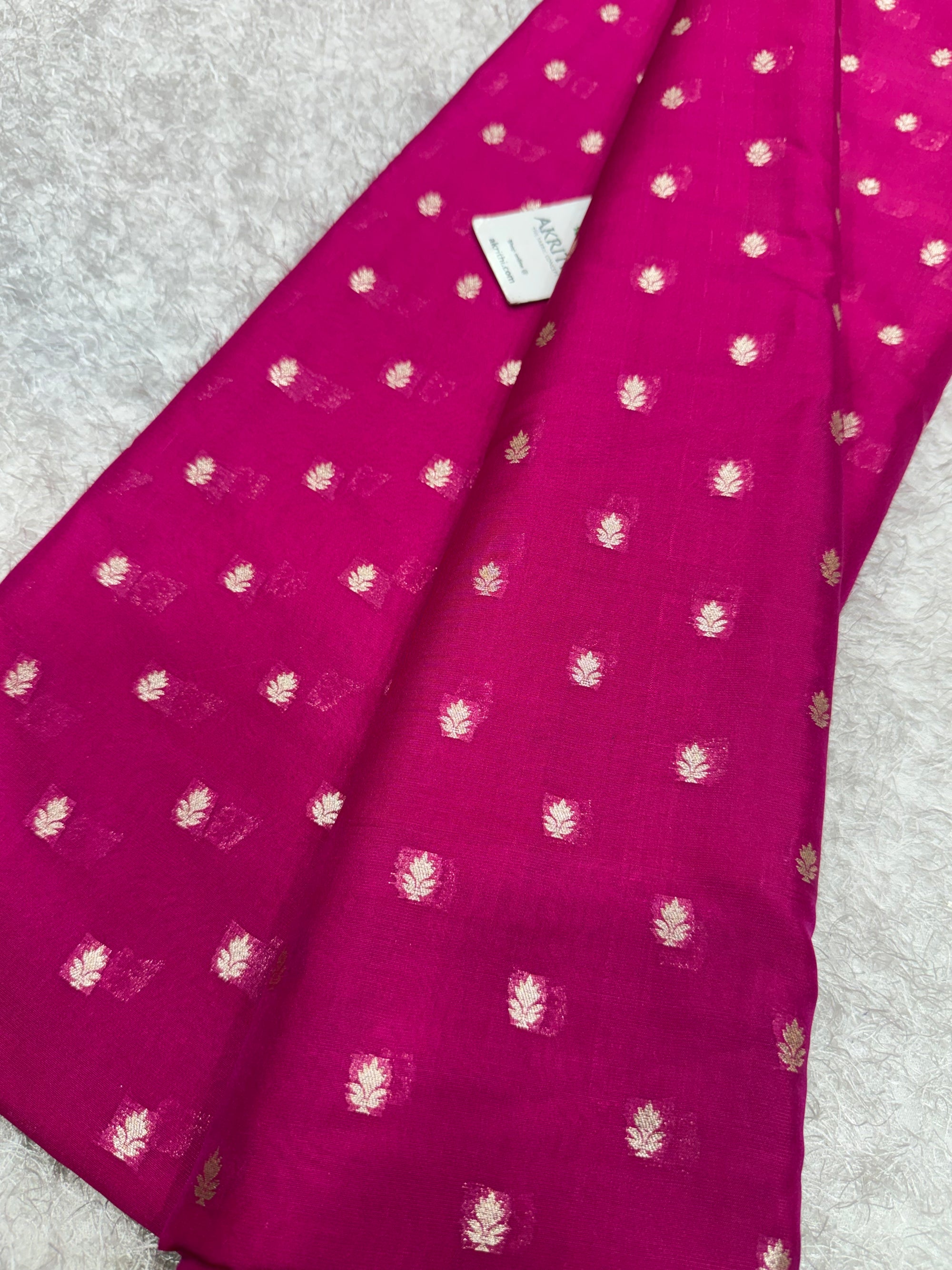 Pure Banarasi brocade fabric