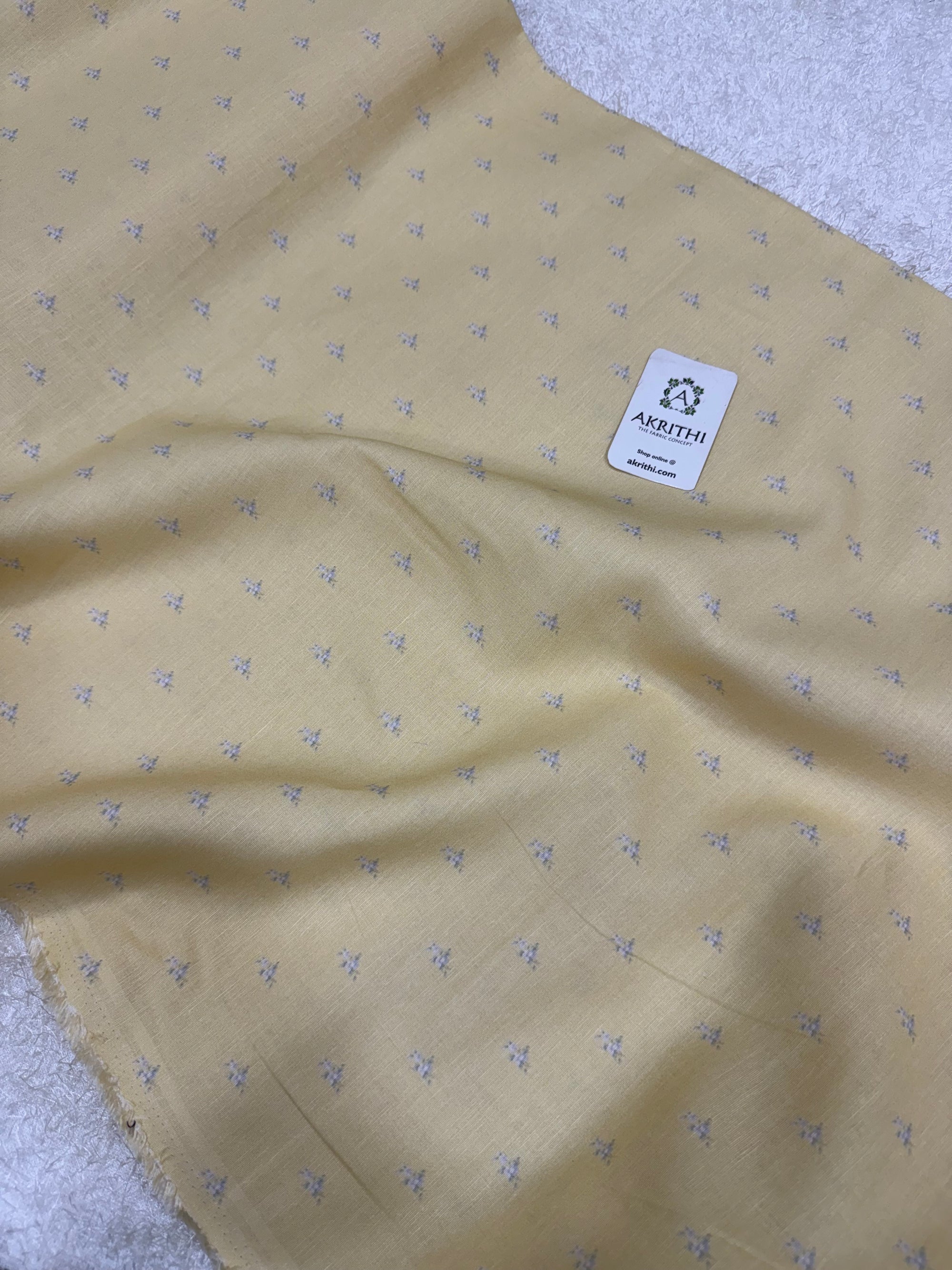 Digital Printed pure linen fabric