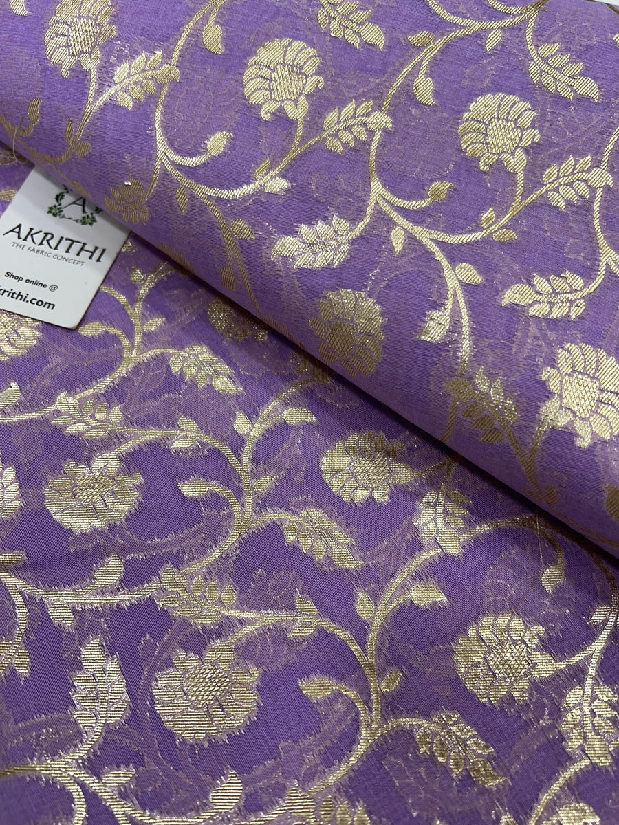 Banarasi chanderi  fabric