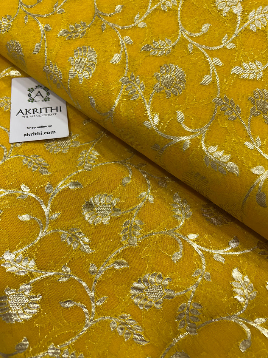 Banarasi chanderi  fabric