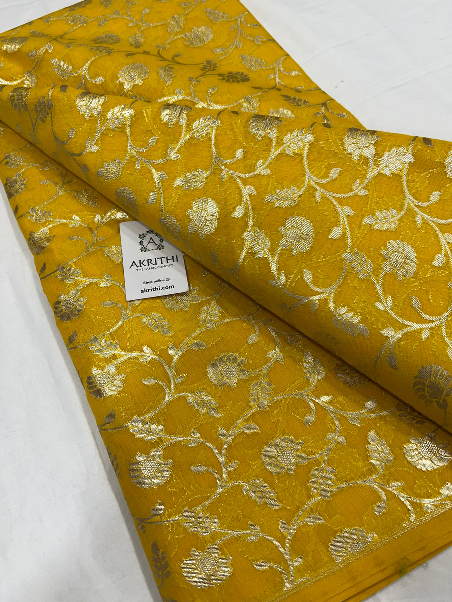 Banarasi chanderi  fabric