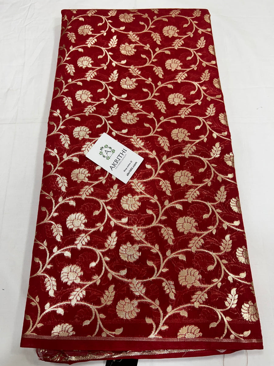 Banarasi chanderi  fabric