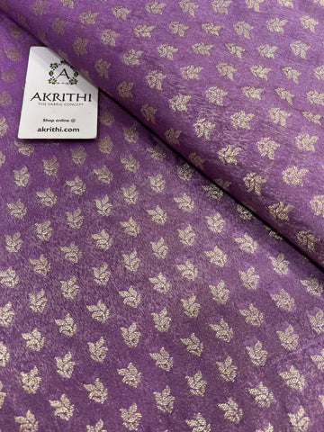 Pure tissue Banarasi brocade fabric