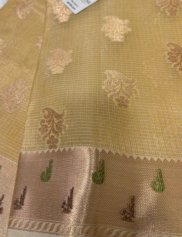 Woven Kota tissue saree