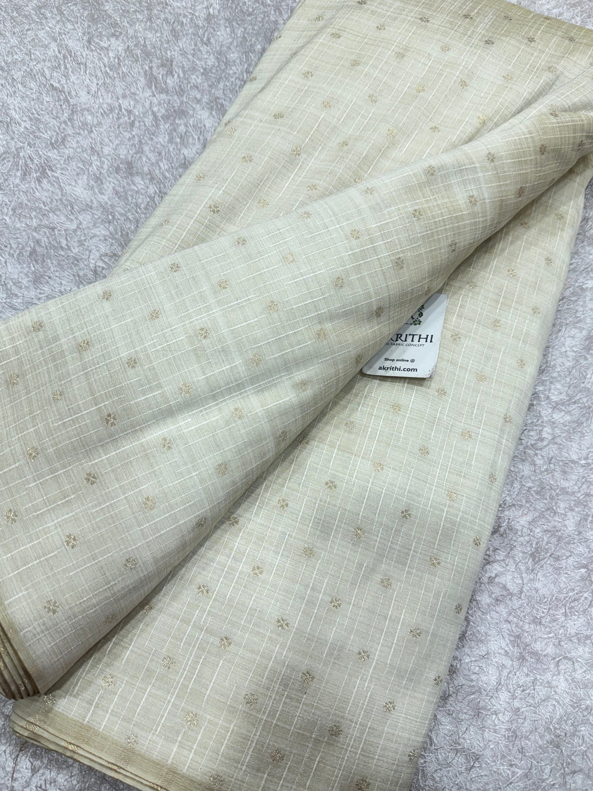 Semi Banarasi raw silk fabric