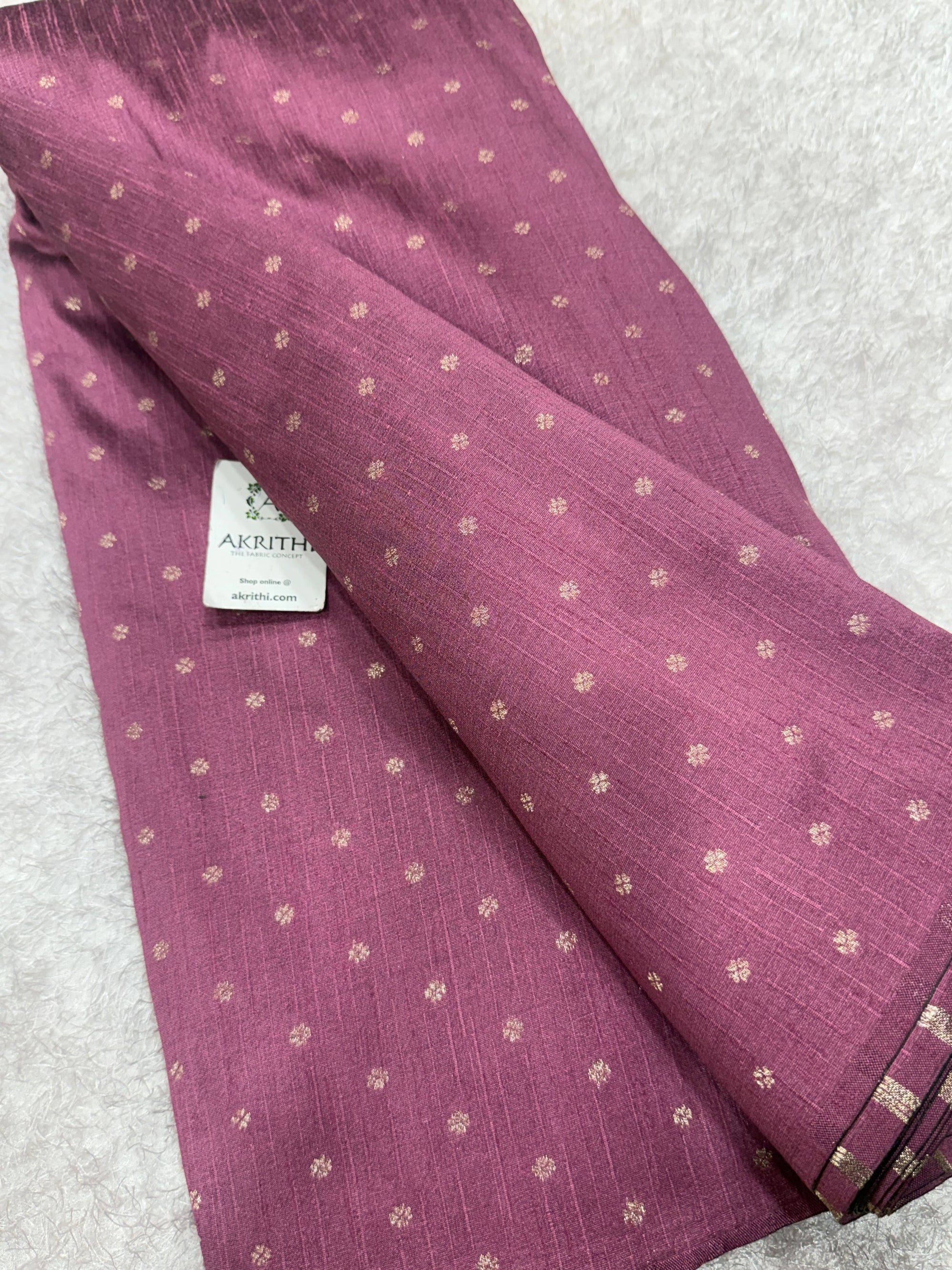Semi Banarasi raw silk fabric