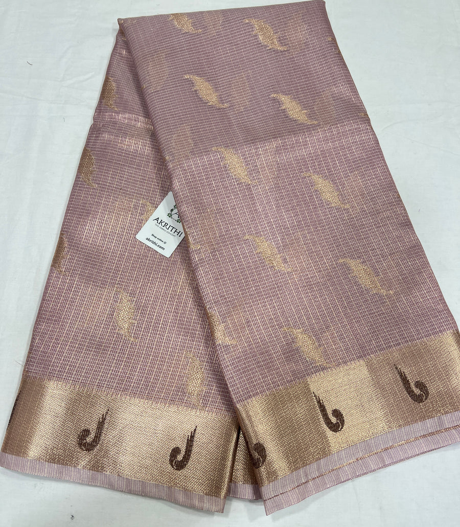 Woven Kota tissue saree