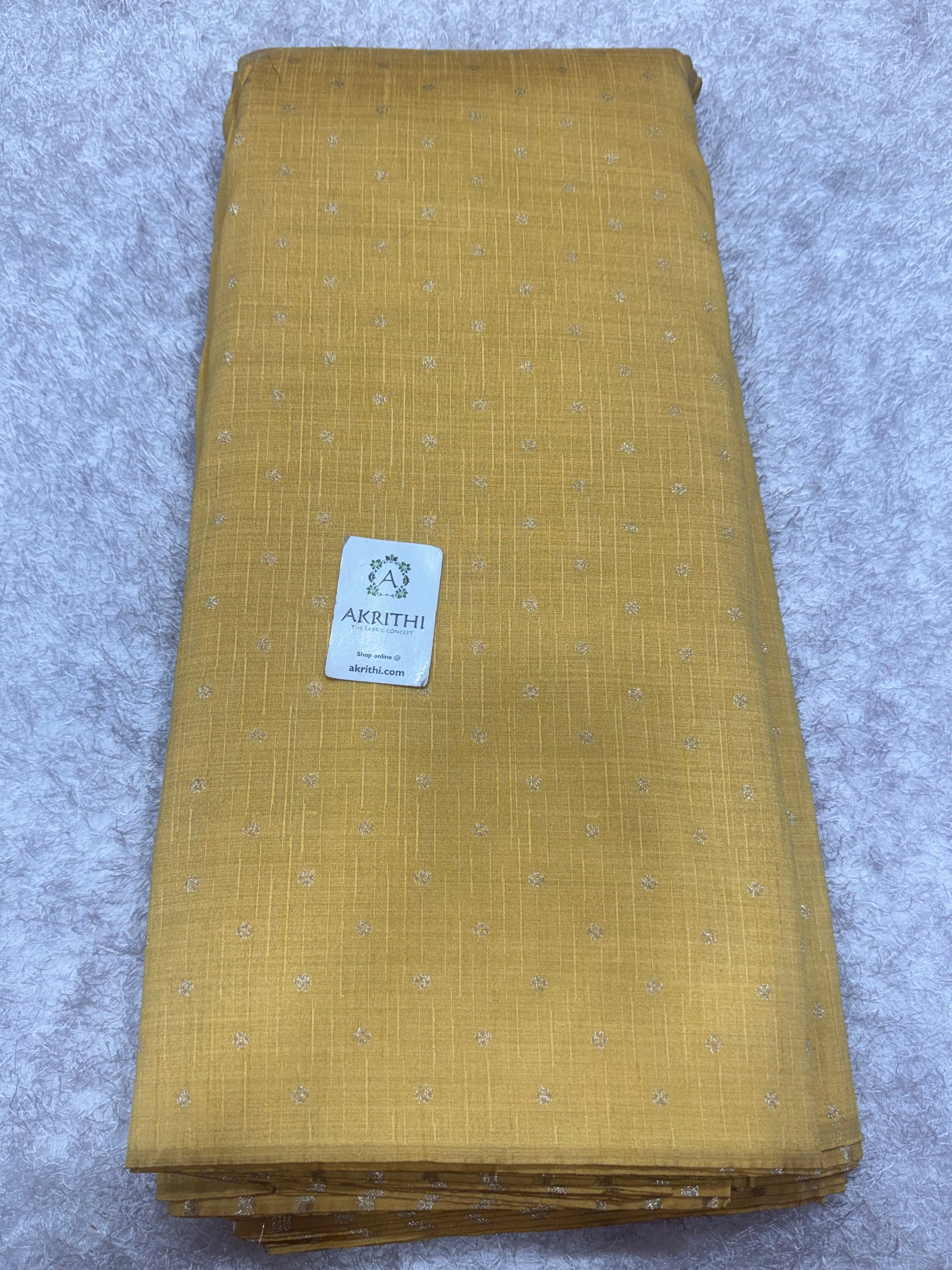 Semi Banarasi raw silk fabric