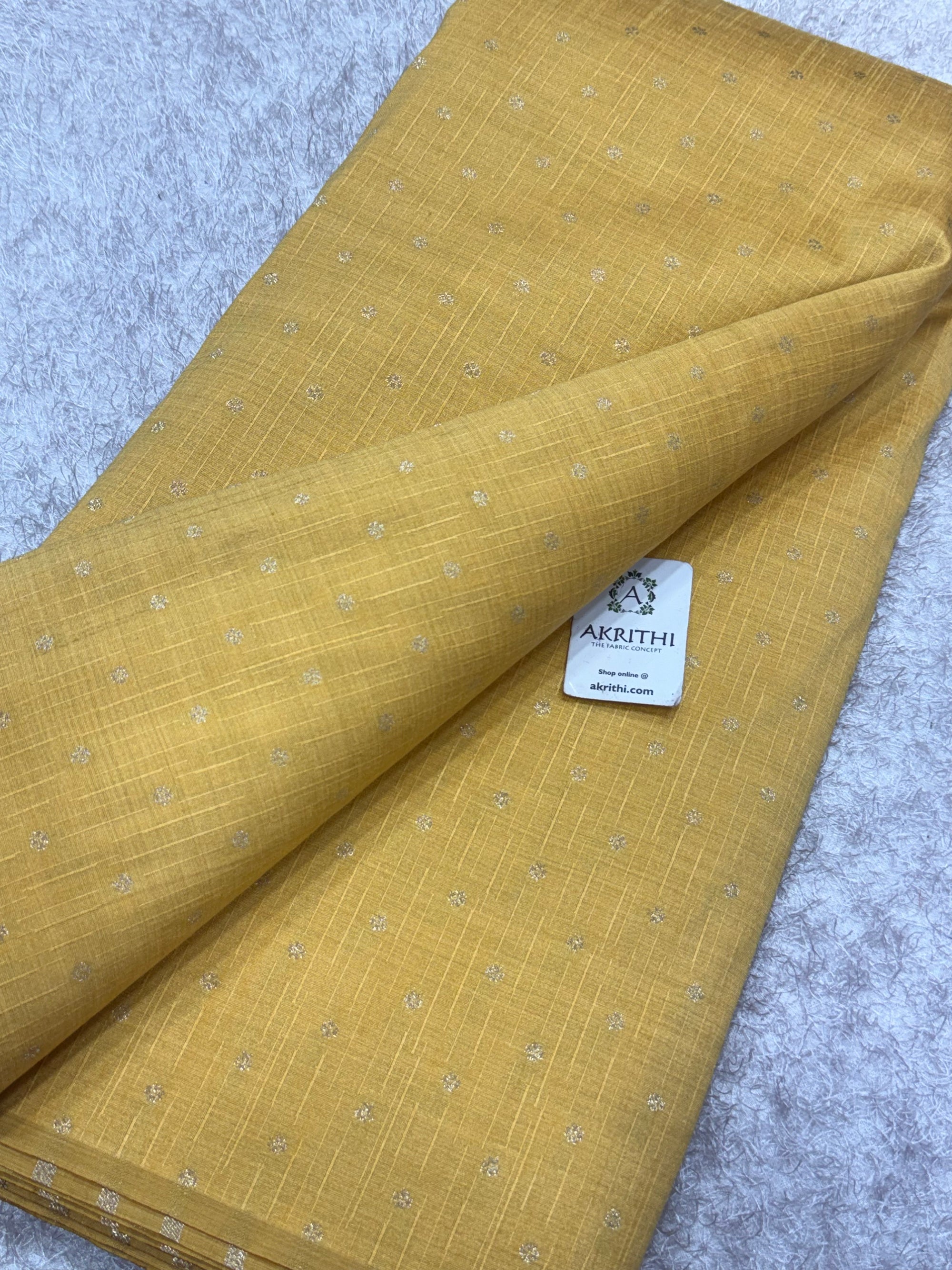 Semi Banarasi raw silk fabric
