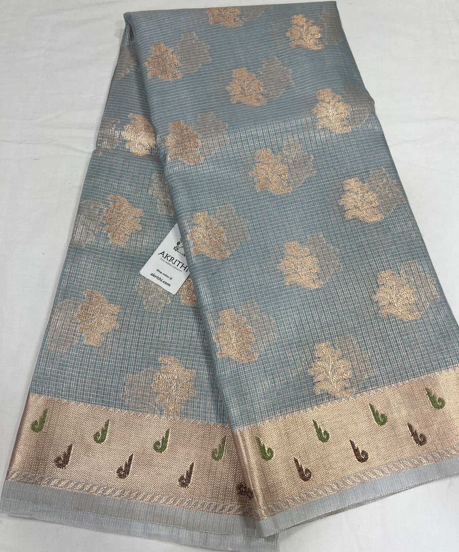 Woven Kota tissue saree