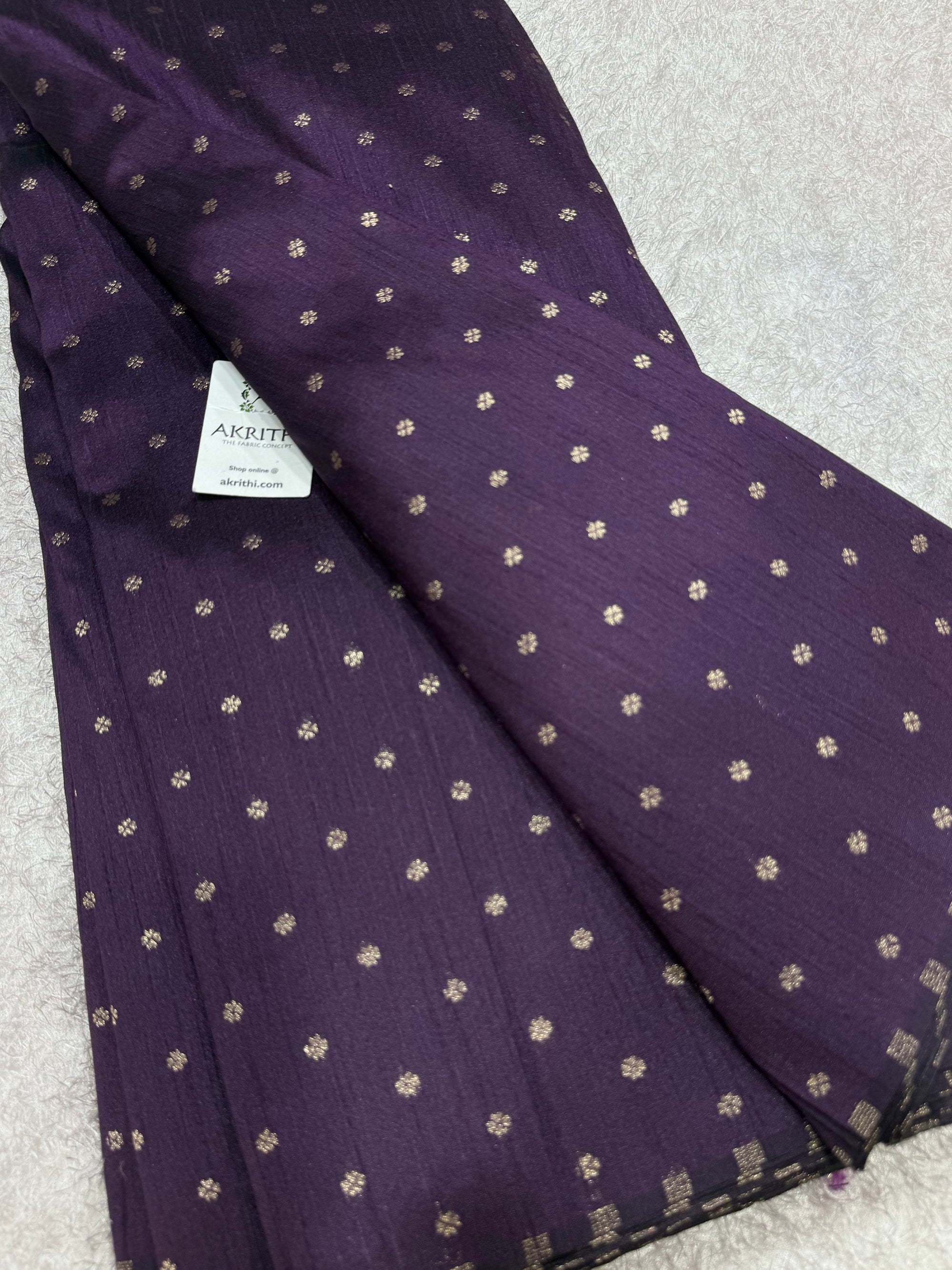 Semi Banarasi raw silk fabric
