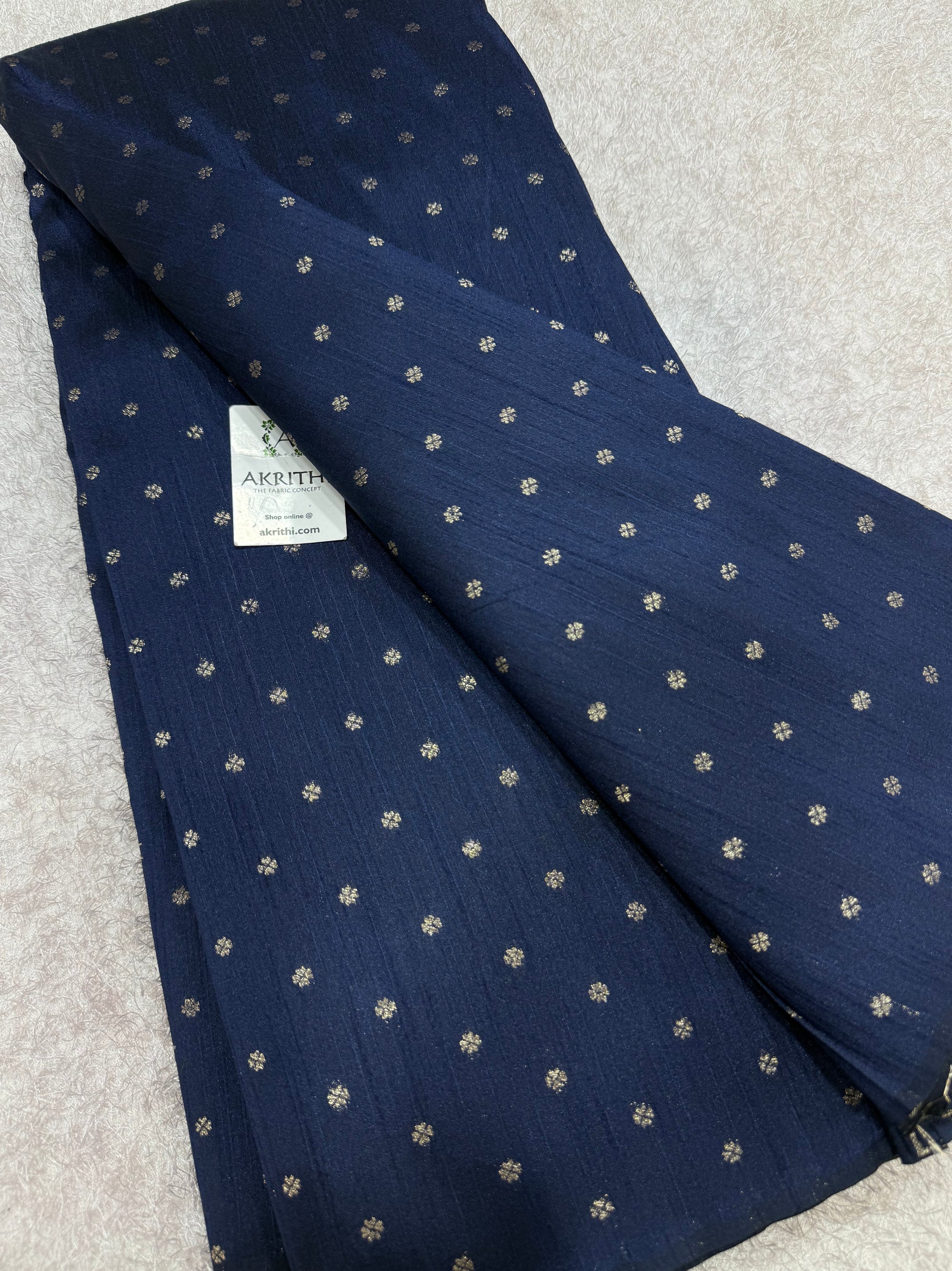 Semi Banarasi raw silk fabric