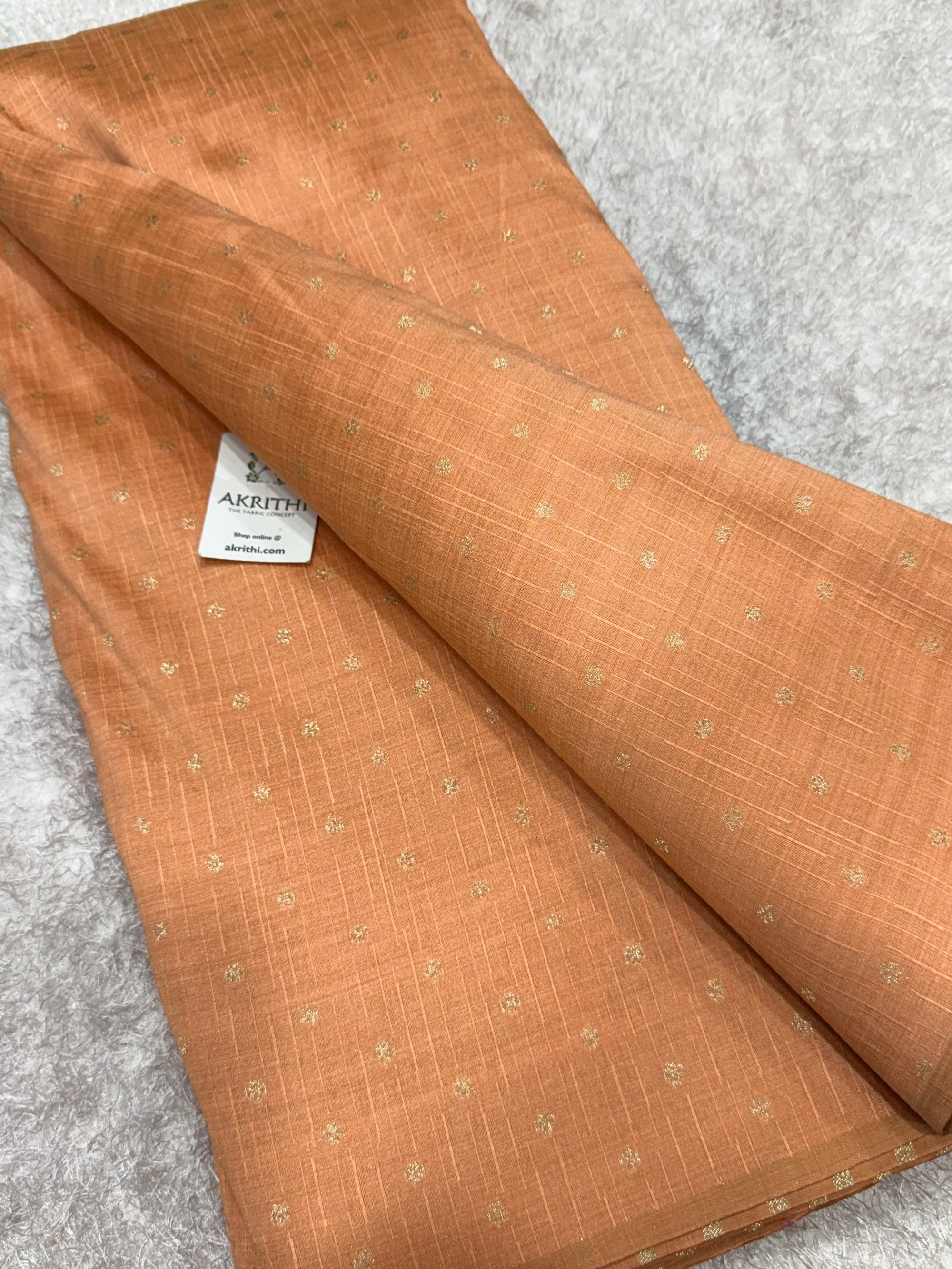 Semi Banarasi raw silk fabric