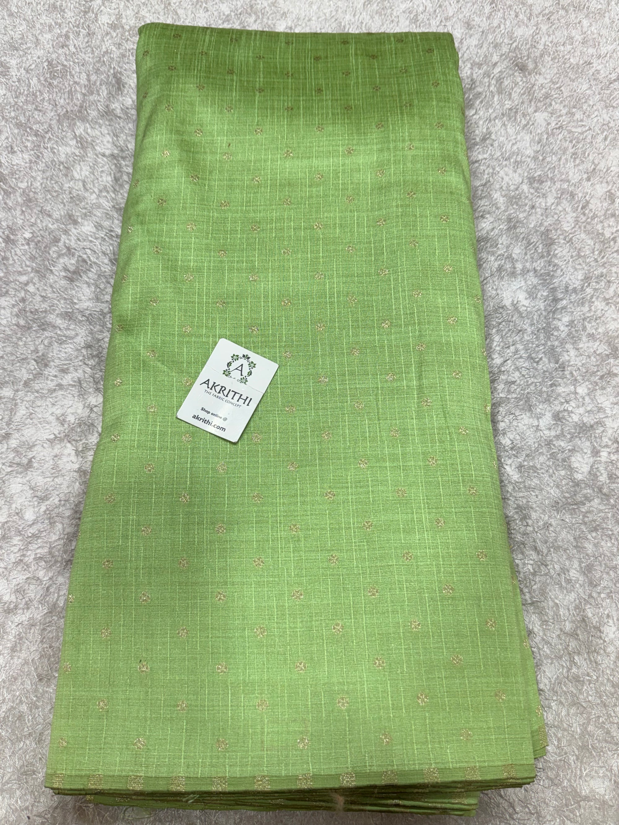 Semi Banarasi raw silk fabric