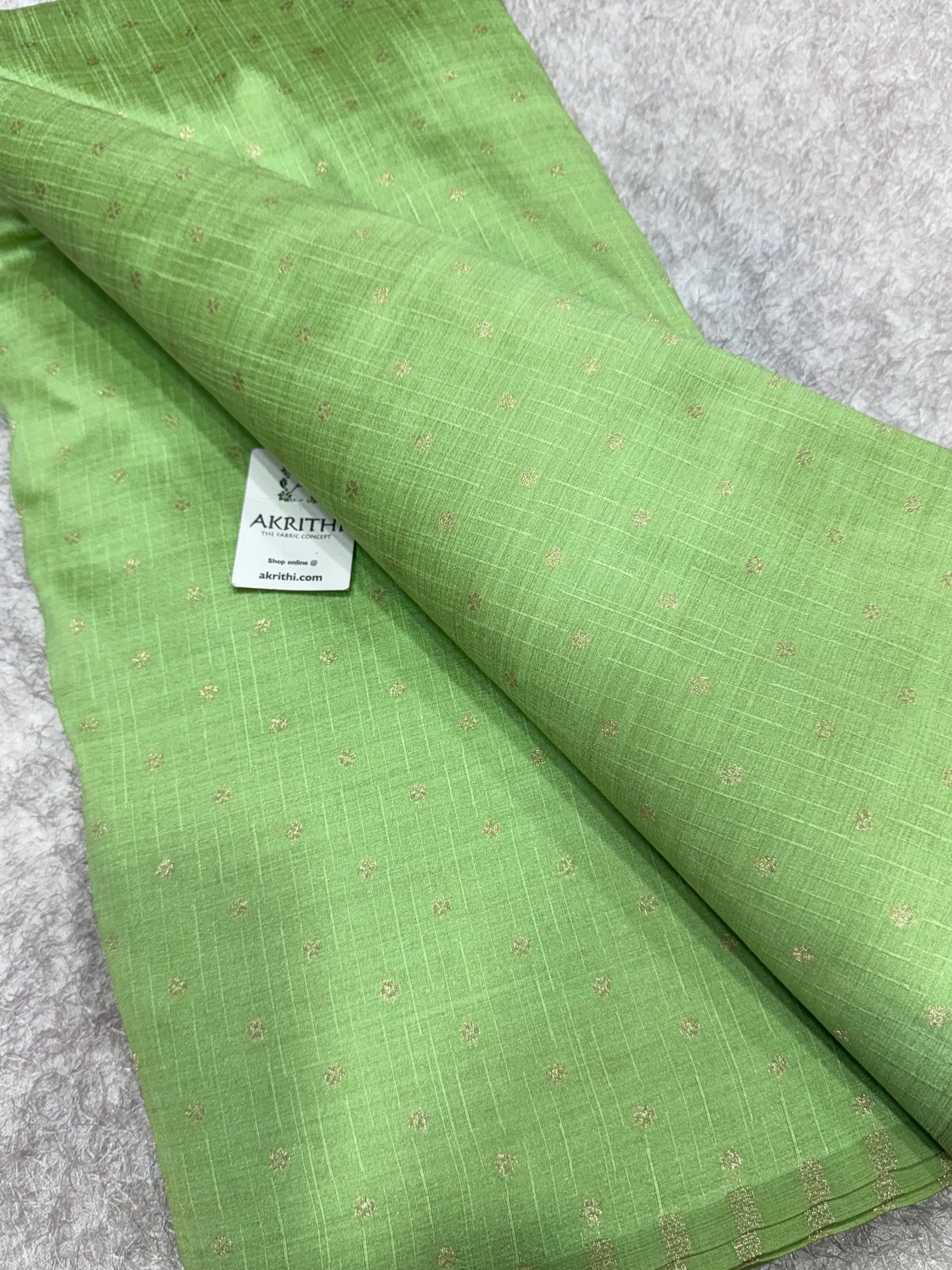 Semi Banarasi raw silk fabric