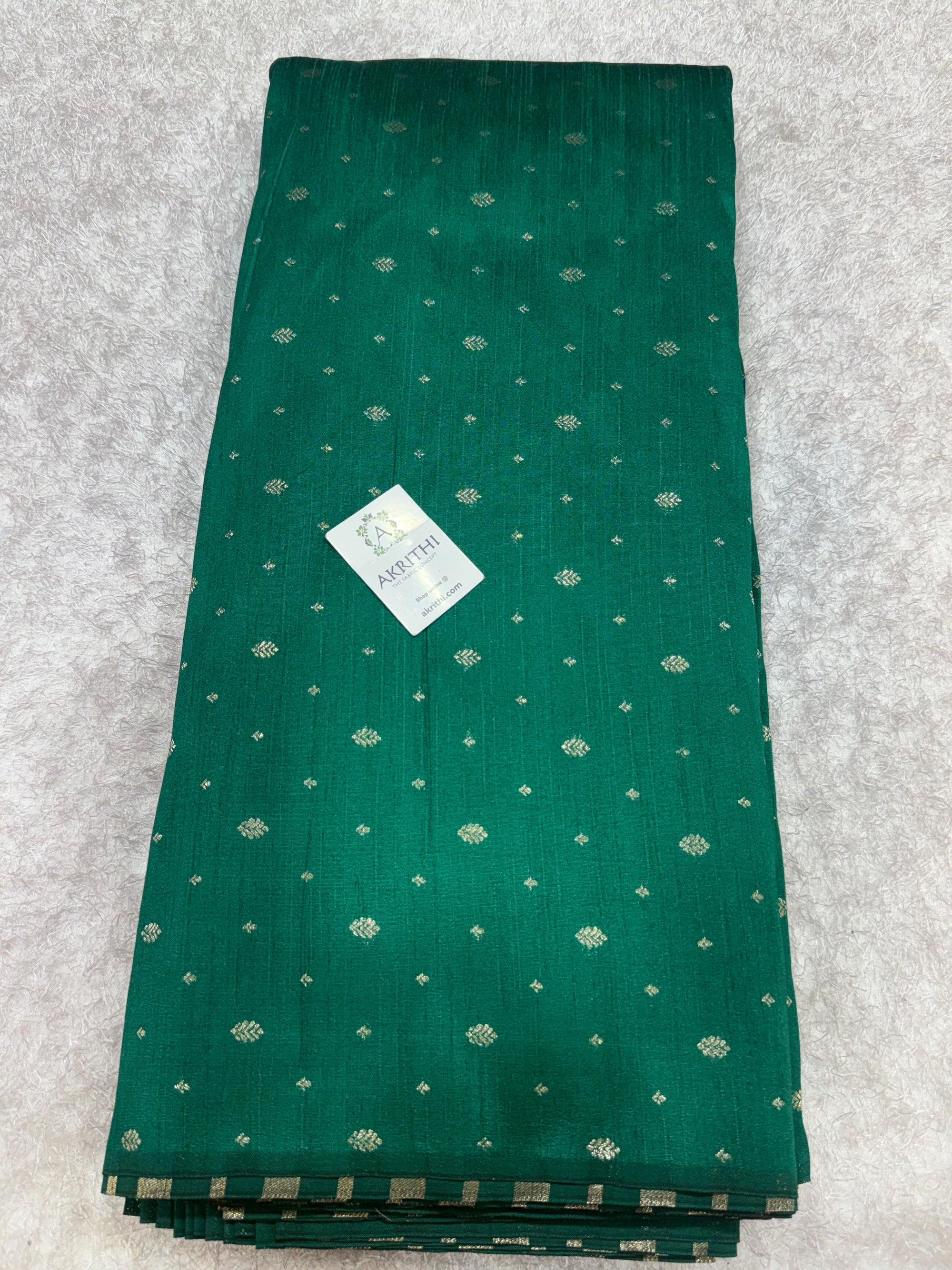 Semi Banarasi raw silk fabric