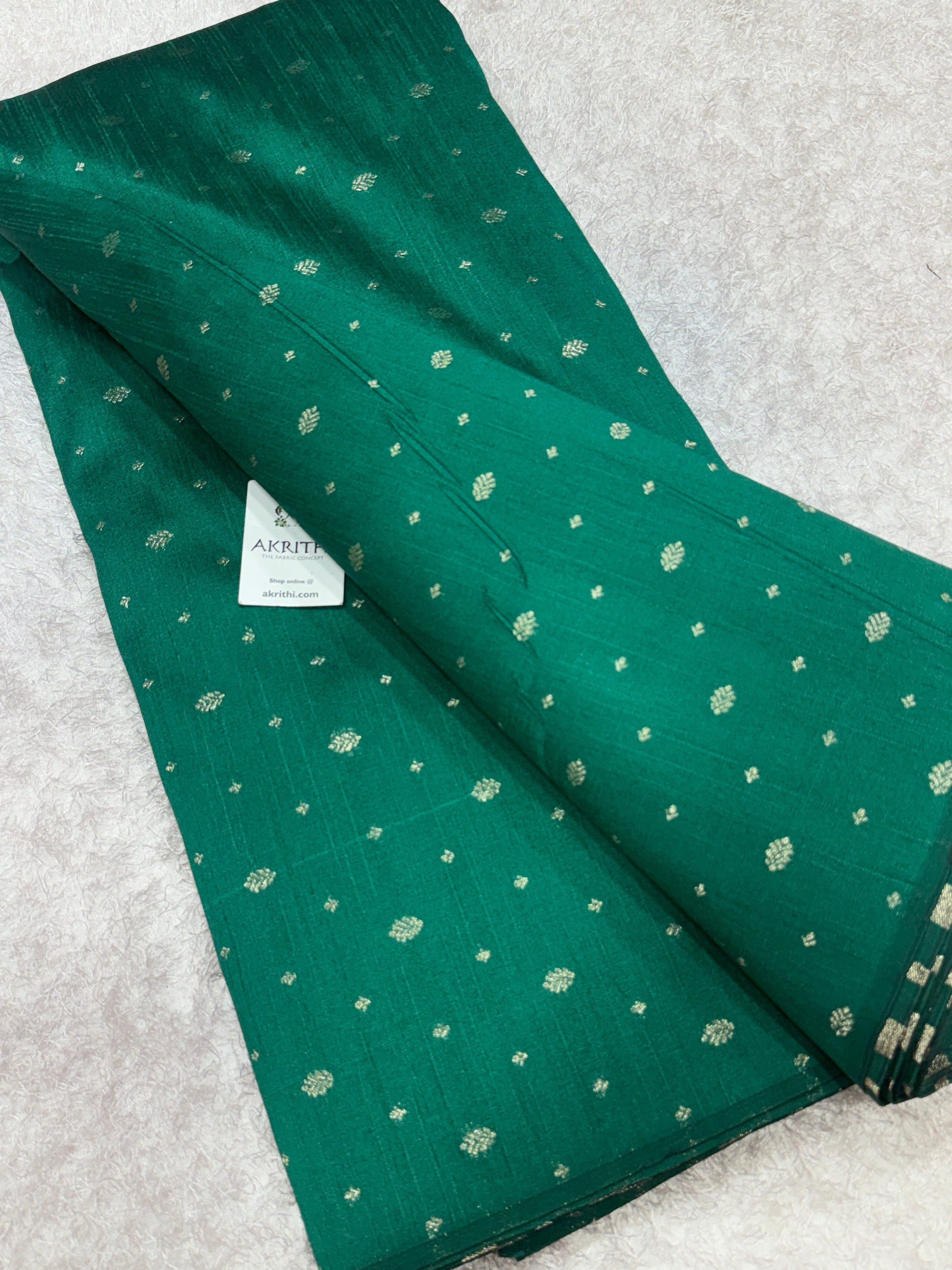 Semi Banarasi raw silk fabric