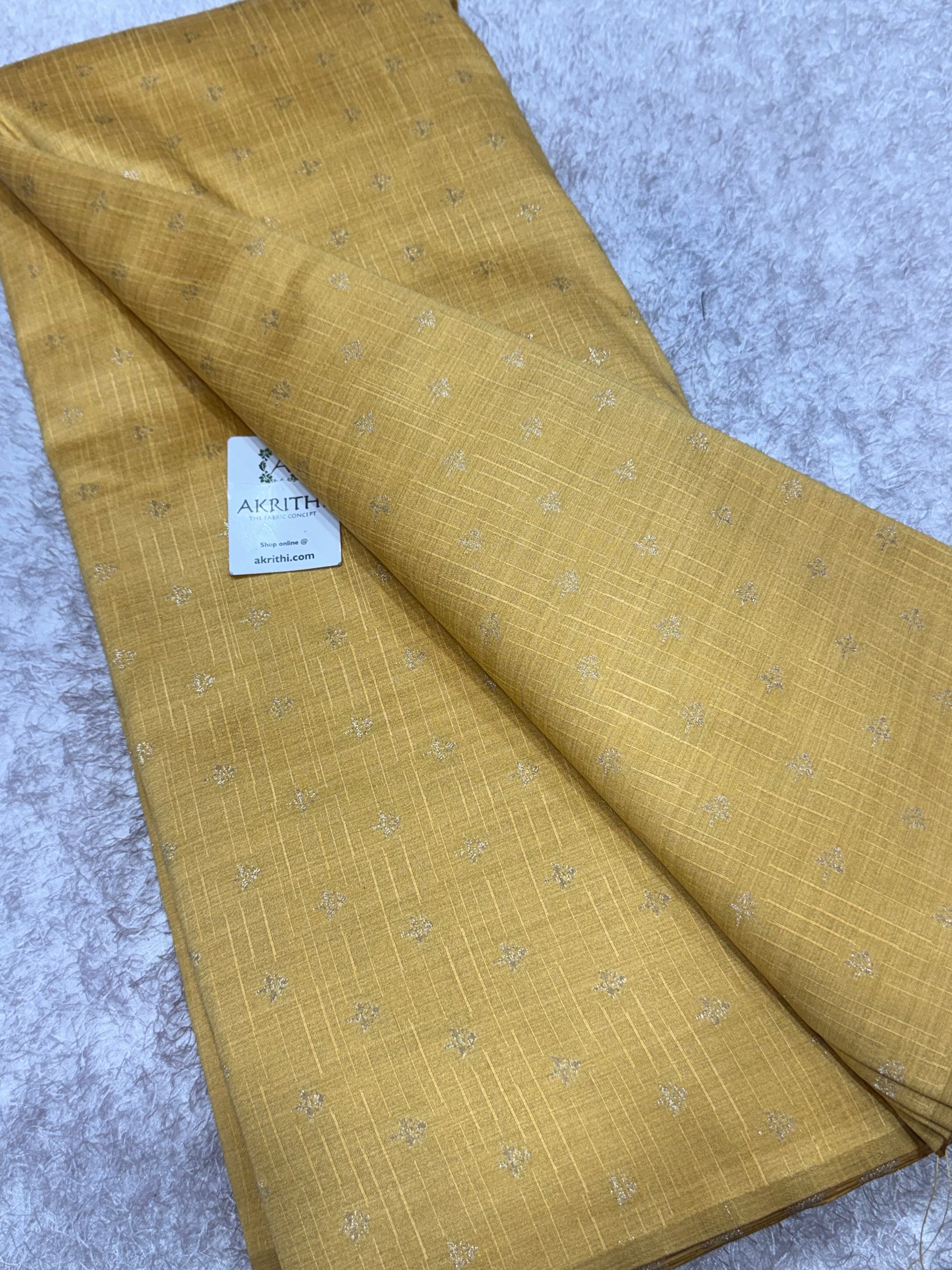 Semi Banarasi raw silk fabric