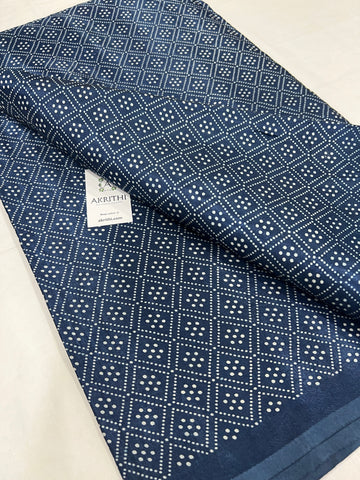 Printed mashru fabric