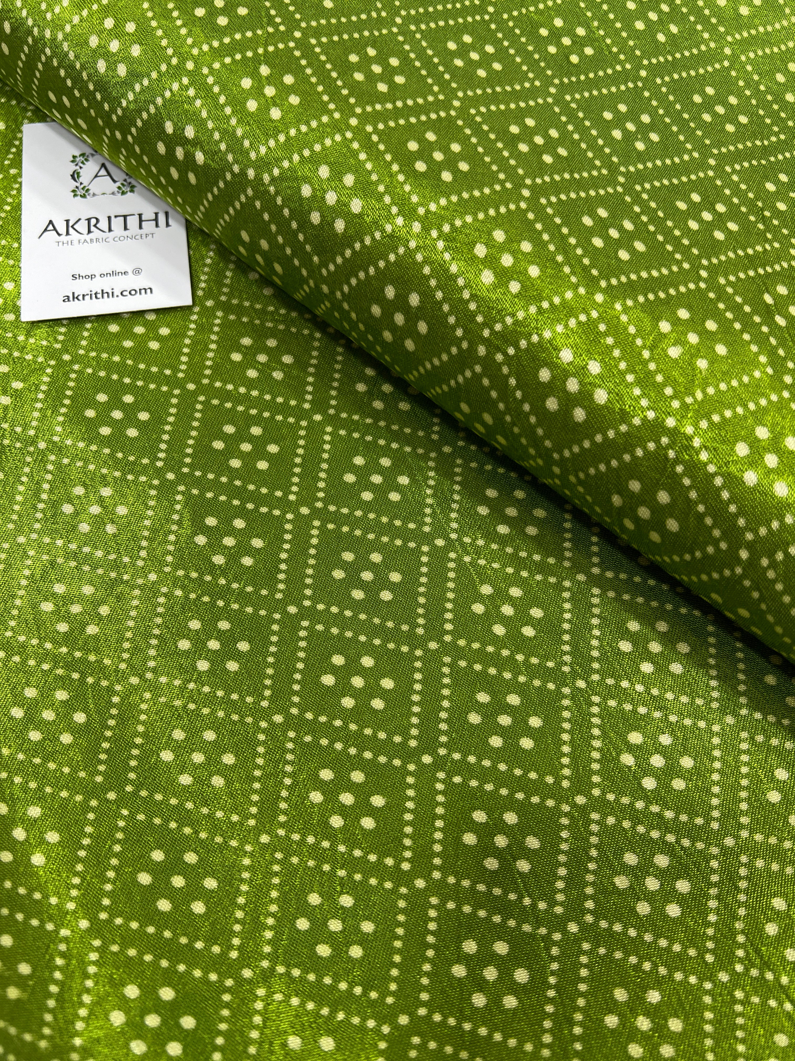 Mashru Pattern Printed mashru fabric – Akrithi