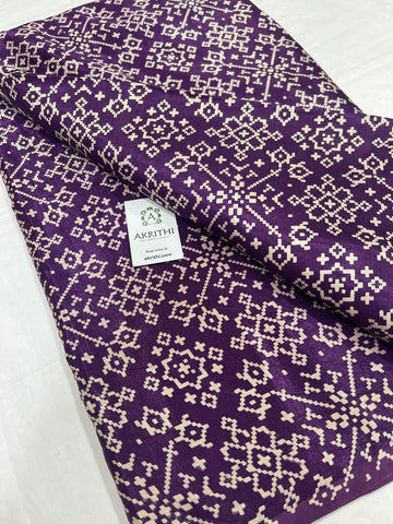 Printed mashru fabric