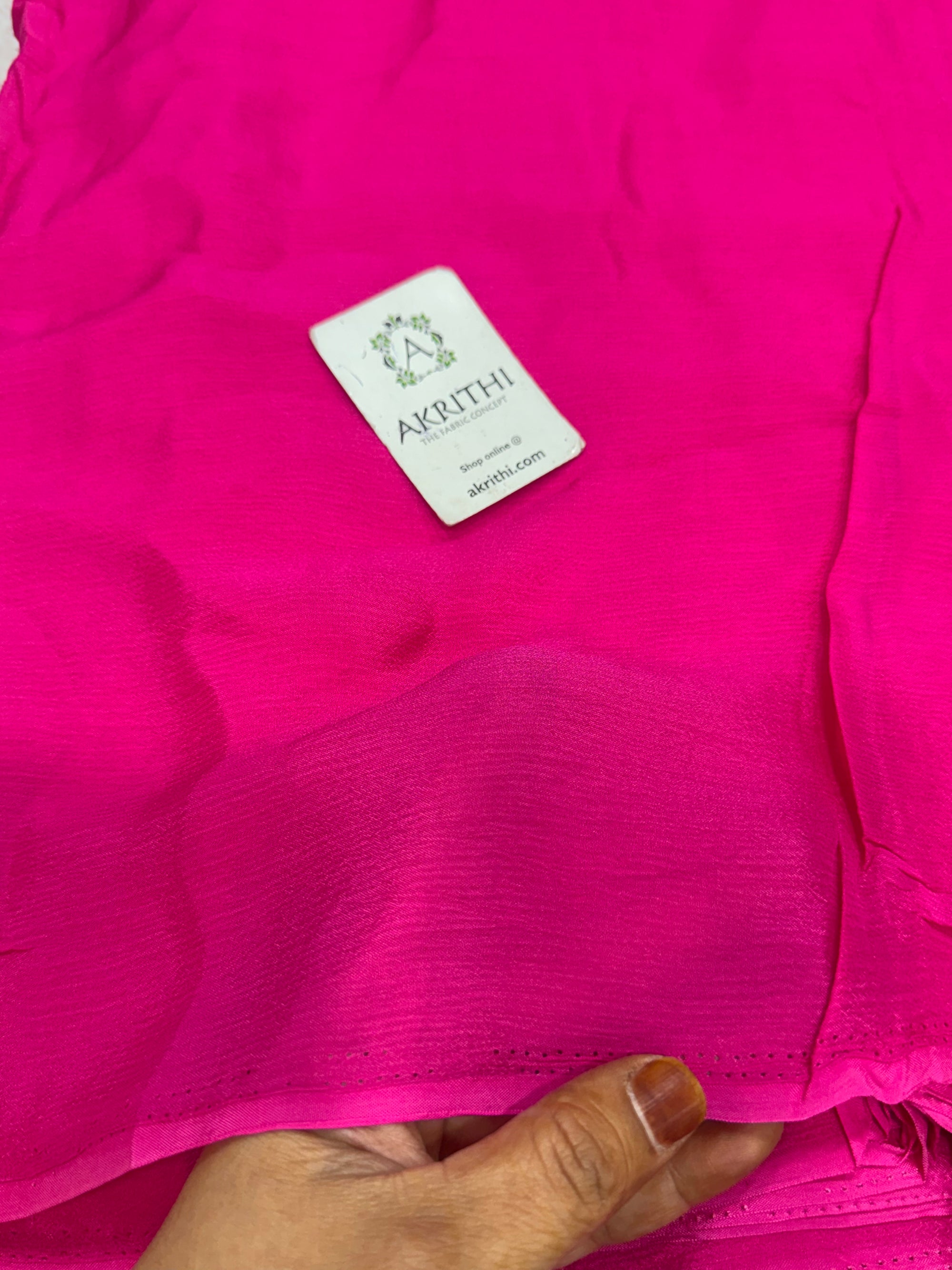 Pure chinon fabric