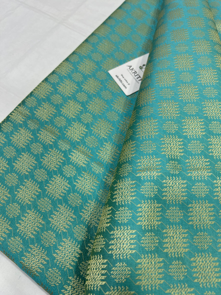 Pure Banarasi jacquard fabric