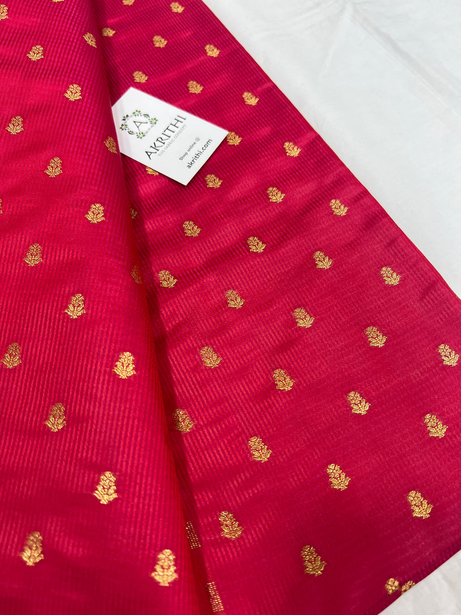 Pure Banarasi brocade fabric