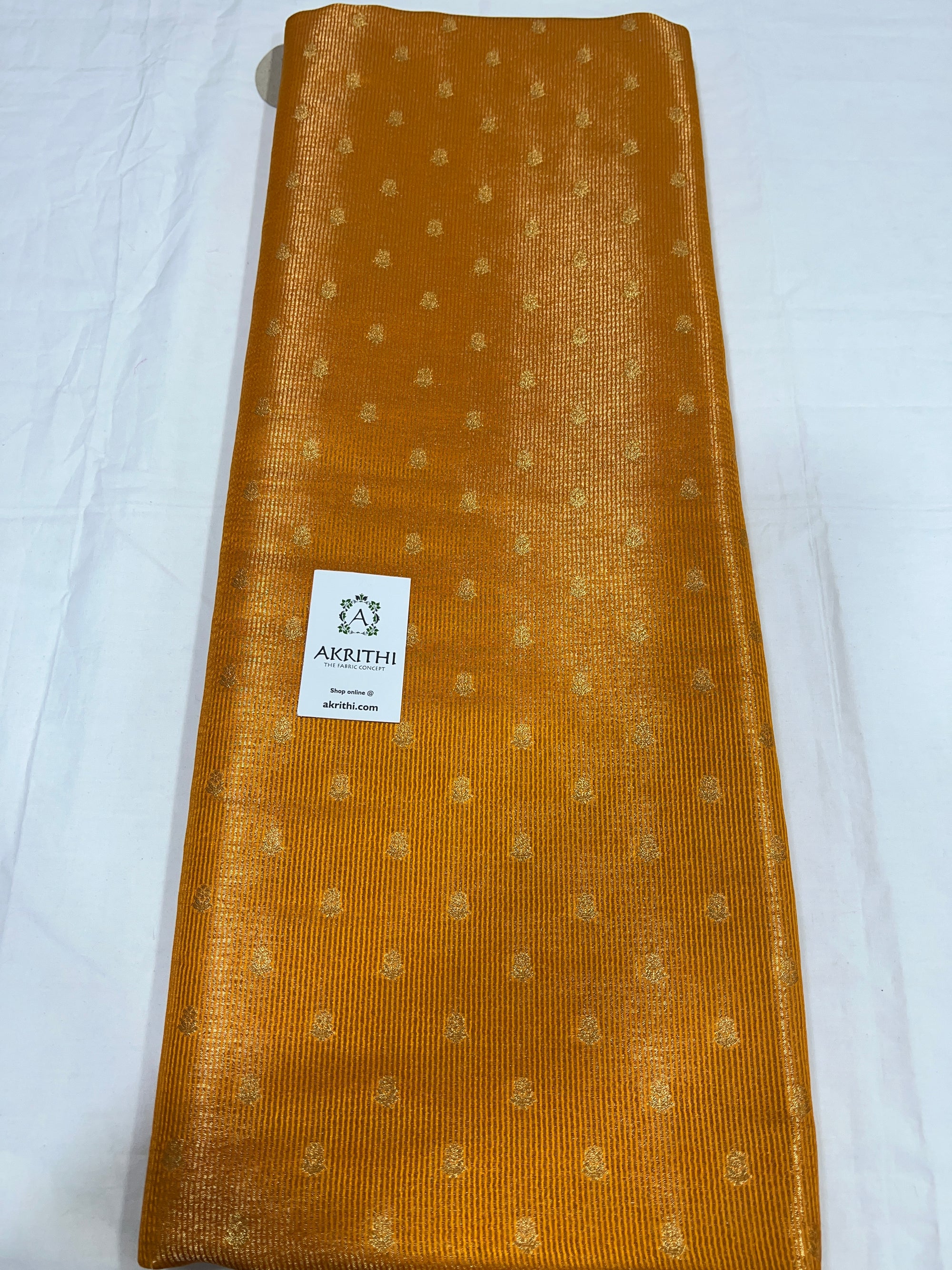 Pure tissue Banarasi brocade fabric