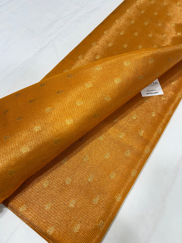 Pure tissue Banarasi brocade fabric