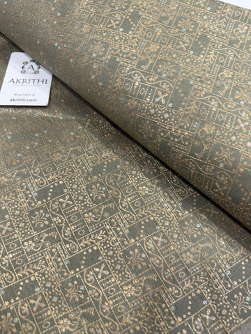 Pure Banarasi jacquard fabric