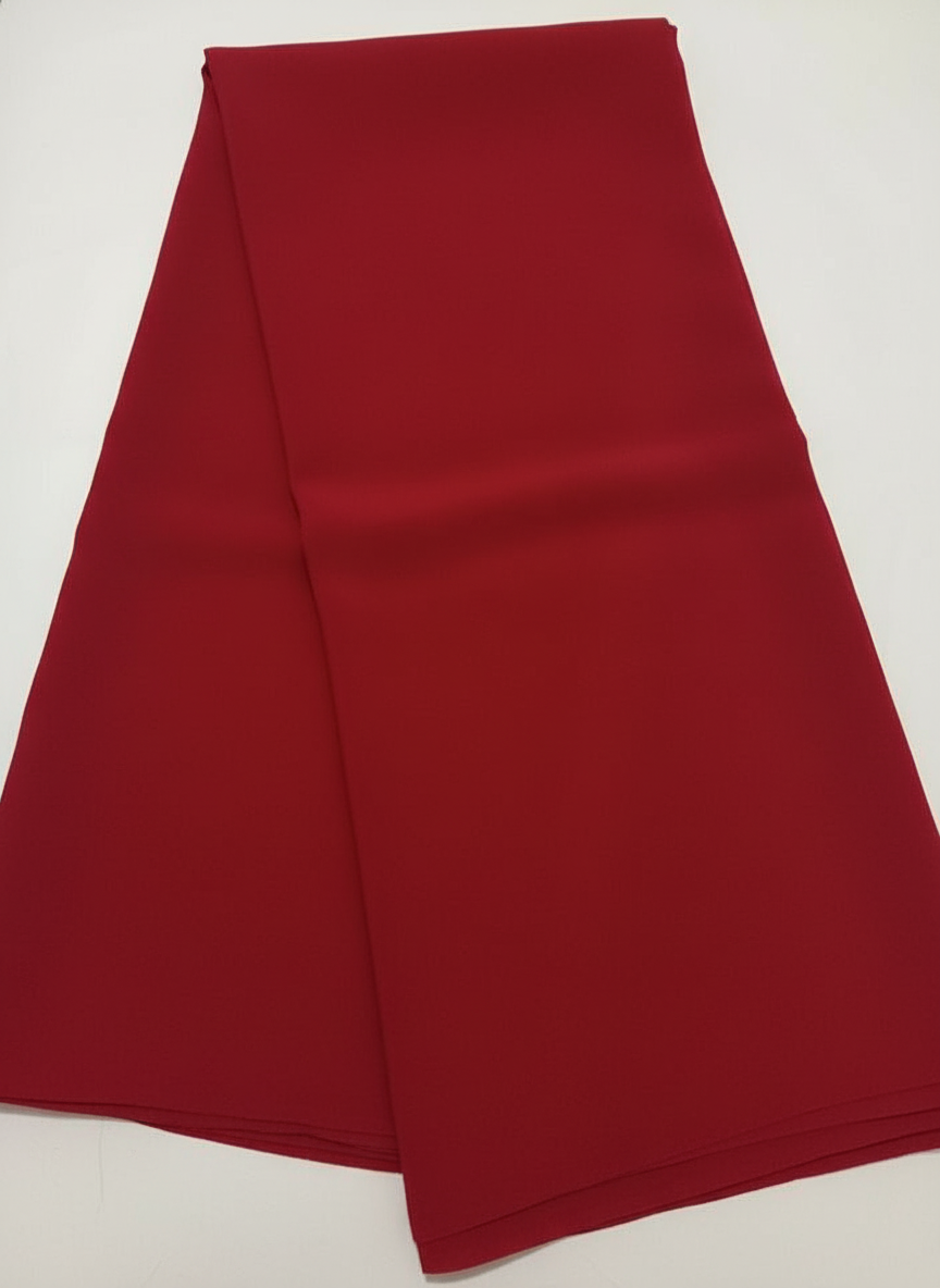 Pure silk crepe fabric