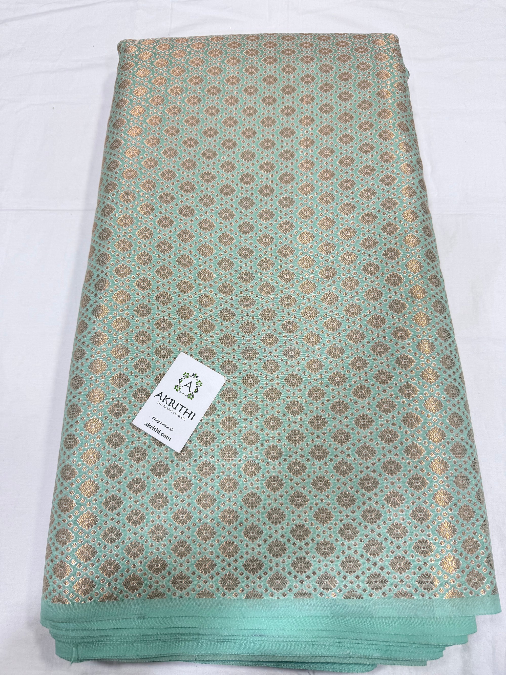 Pure Banarasi brocade fabric