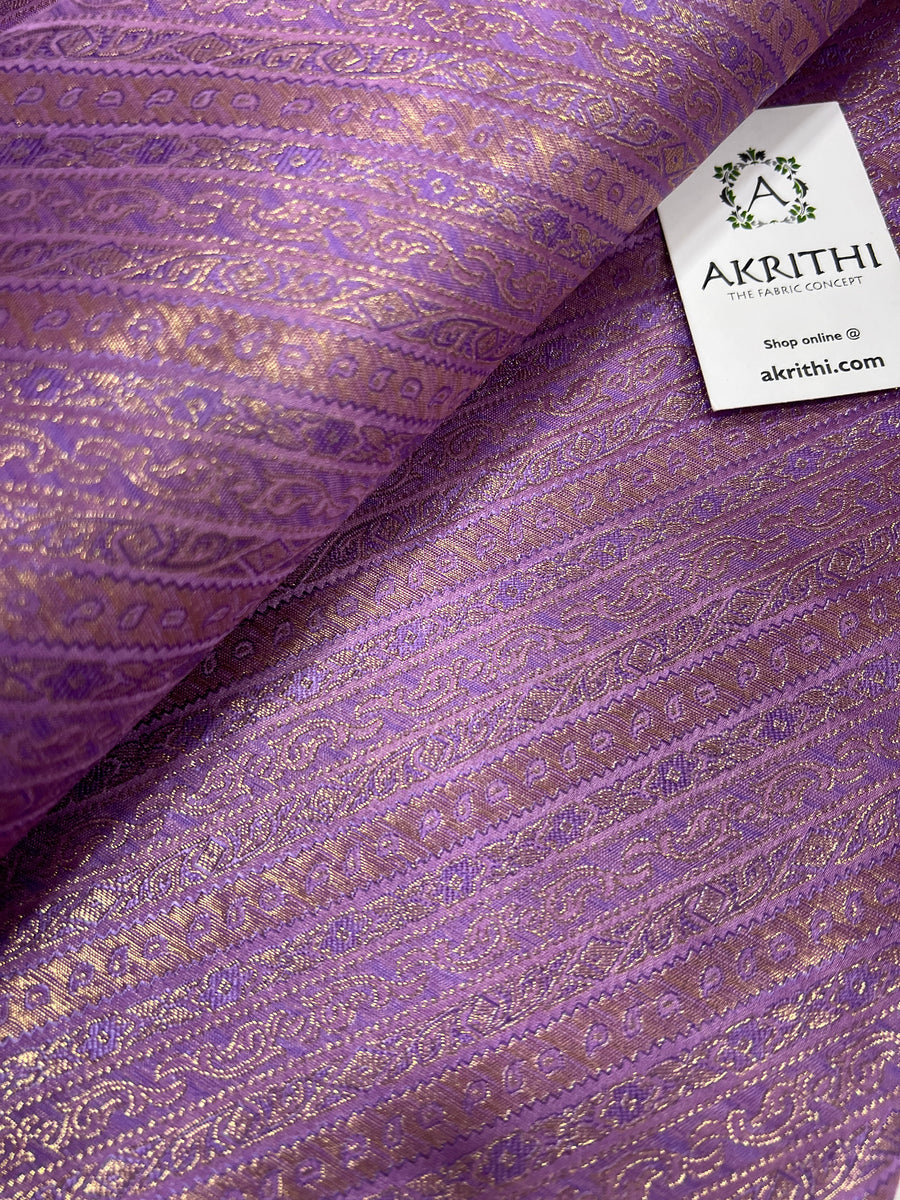 Pure Banarasi brocade fabric