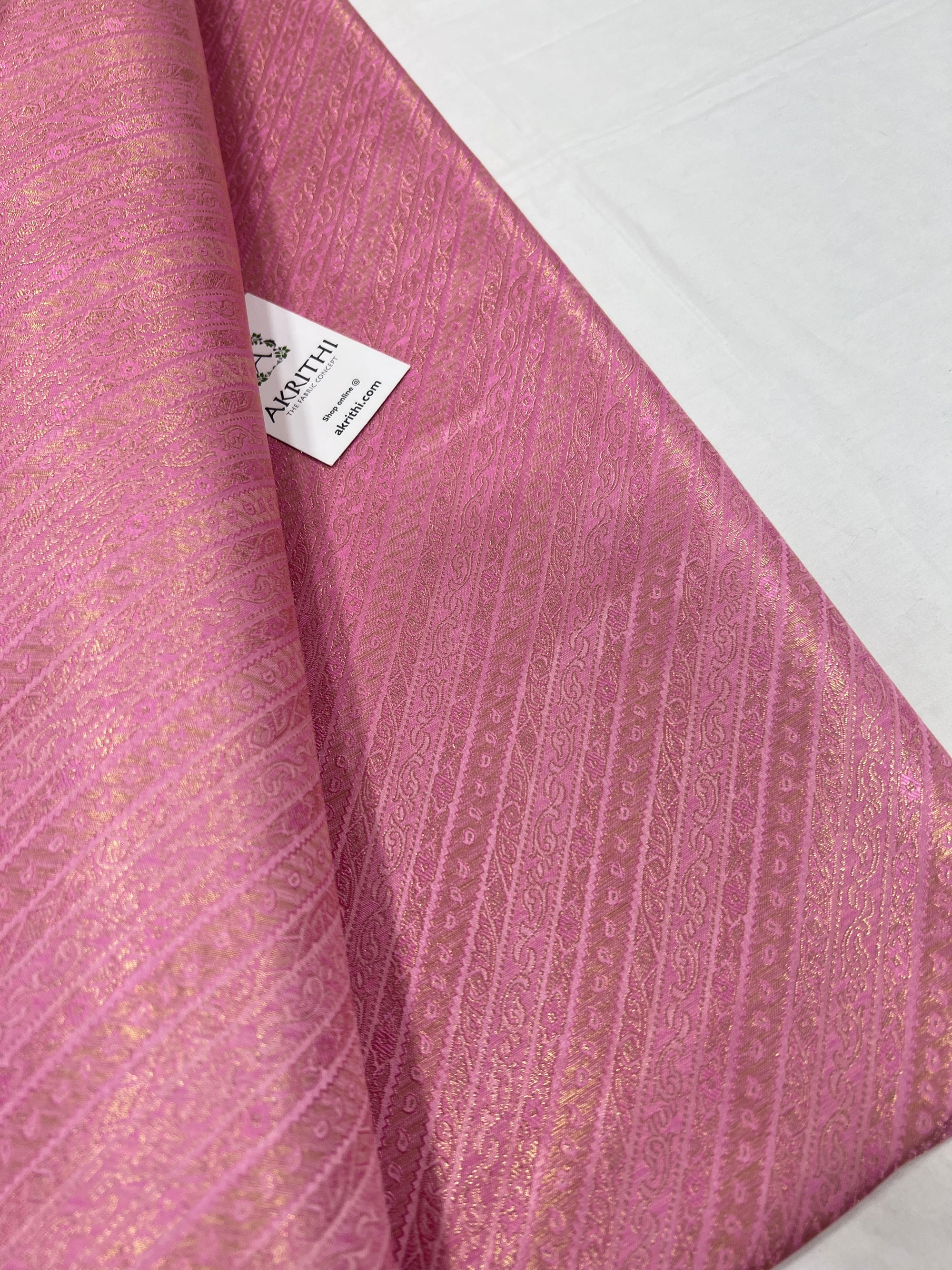 Pure Banarasi brocade fabric