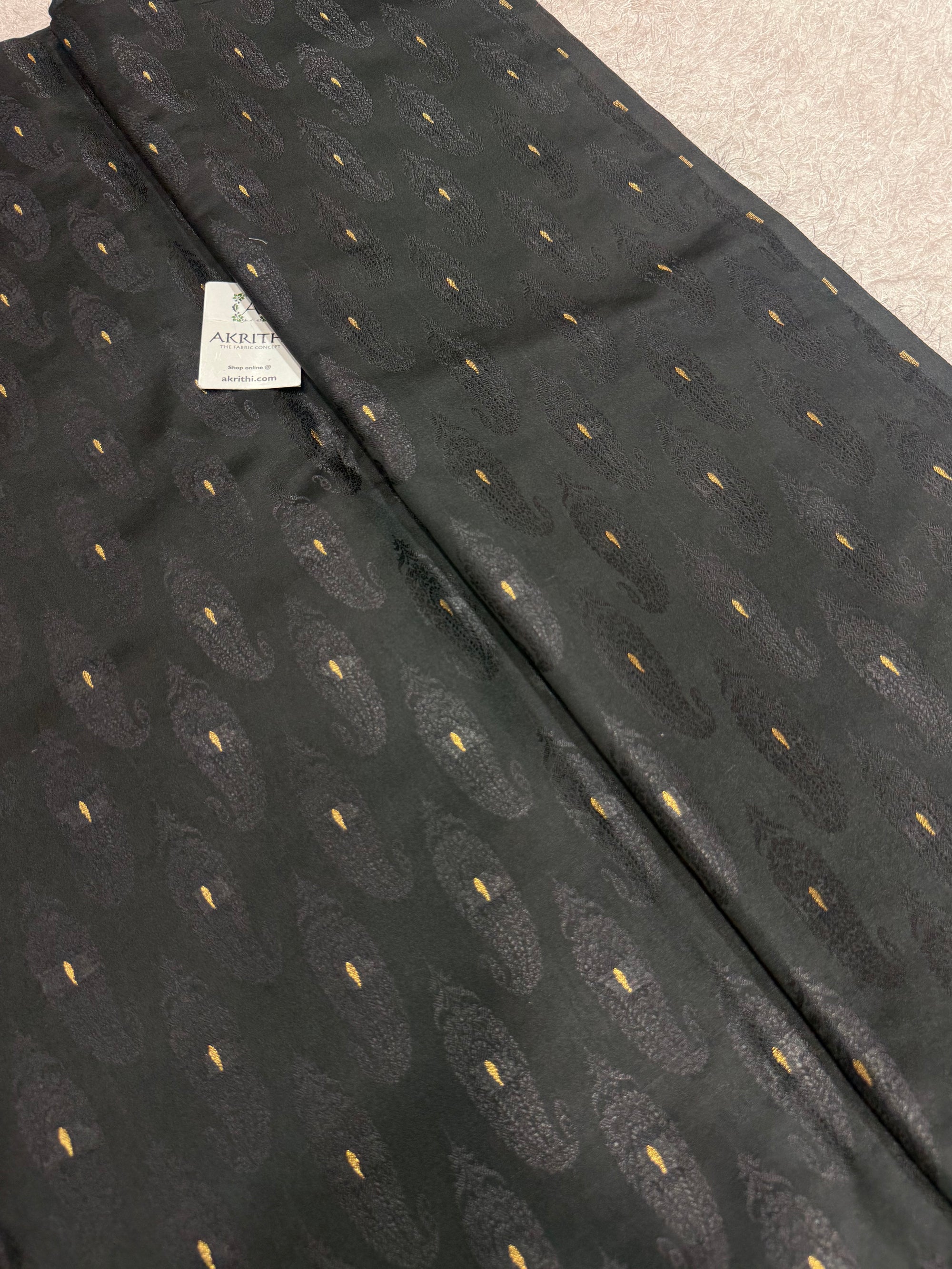 Pure Banarasi brocade fabric