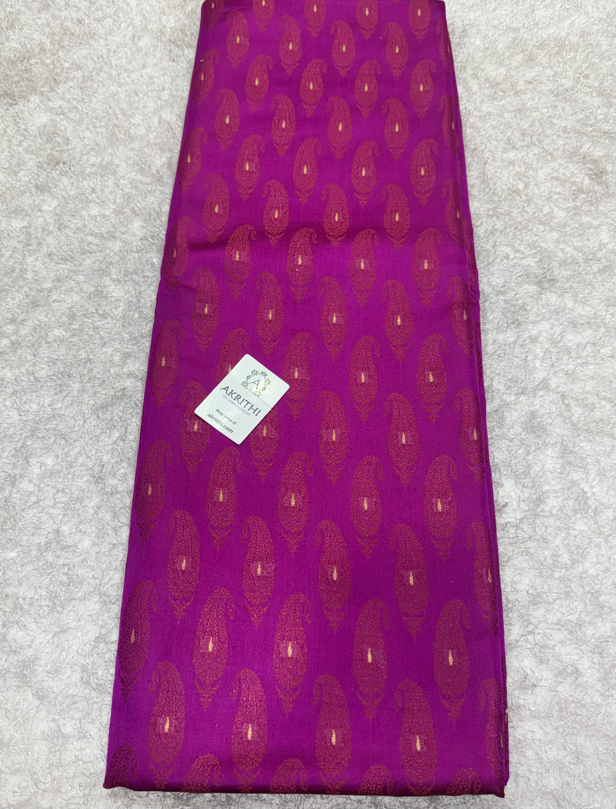 Pure Banarasi brocade fabric