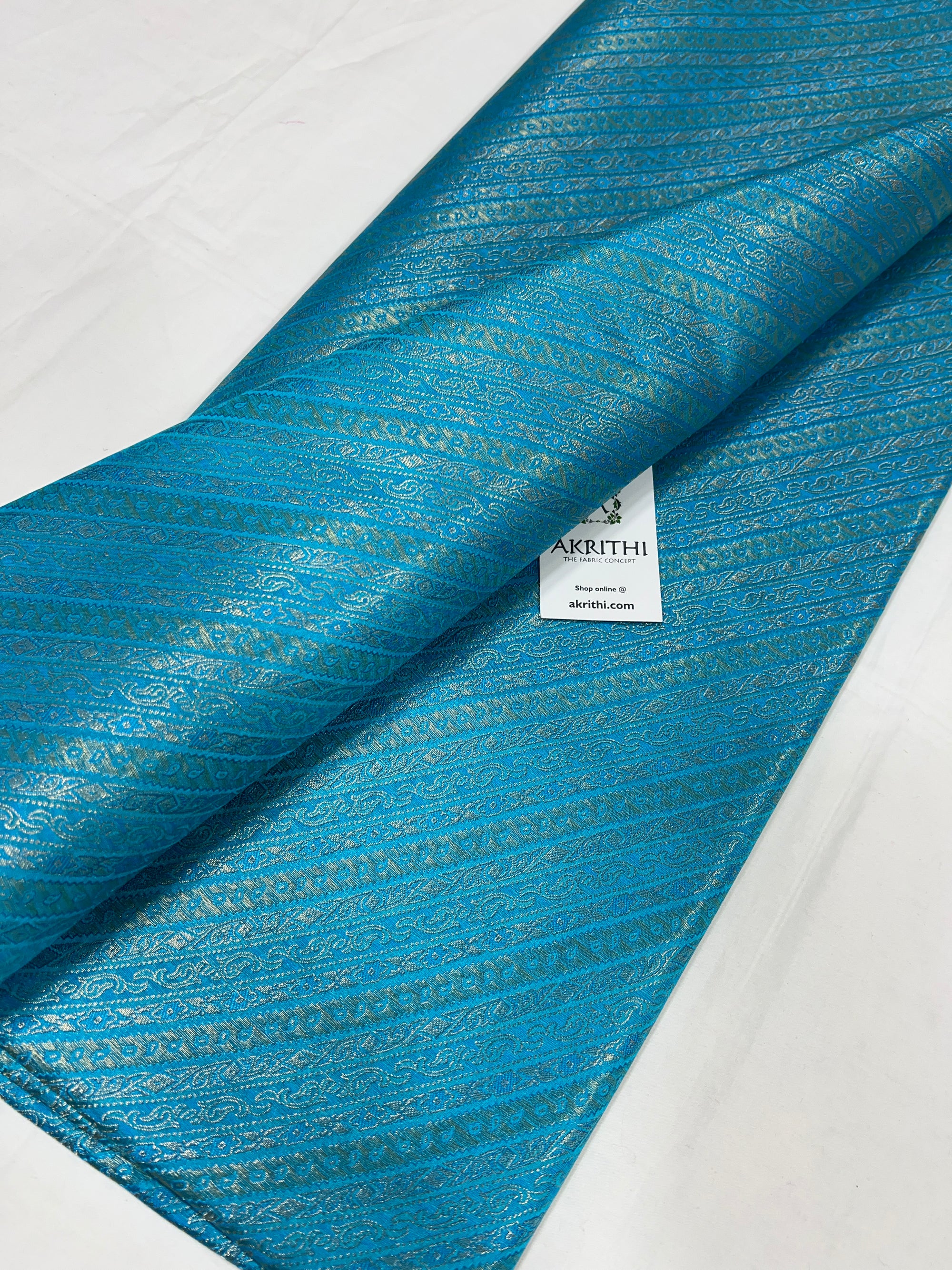 Pure Banarasi brocade fabric