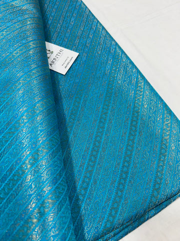 Pure Banarasi brocade fabric