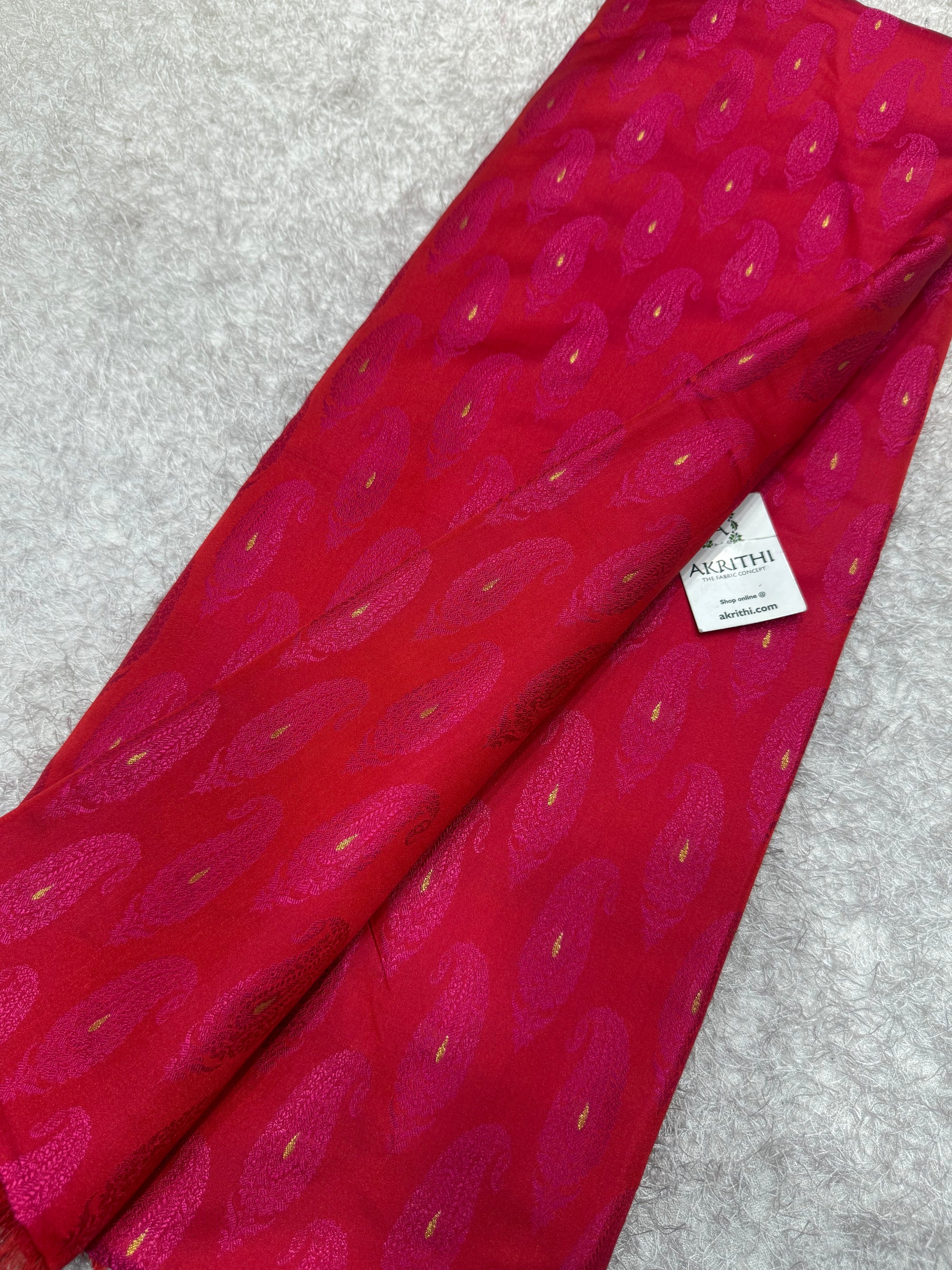Pure Banarasi brocade fabric