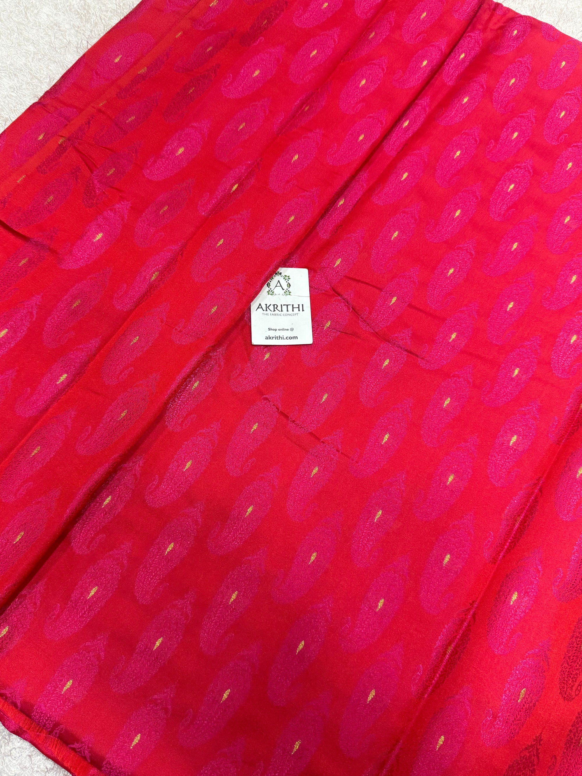 Pure Banarasi brocade fabric