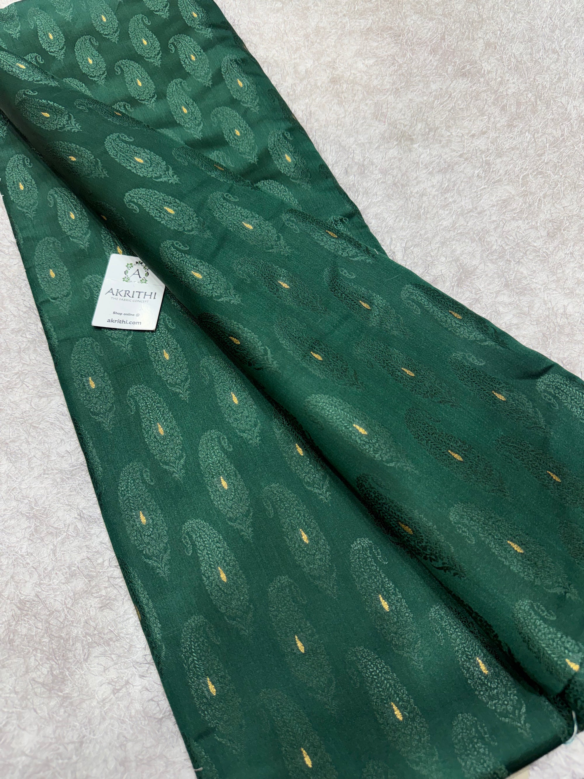 Pure Banarasi brocade fabric