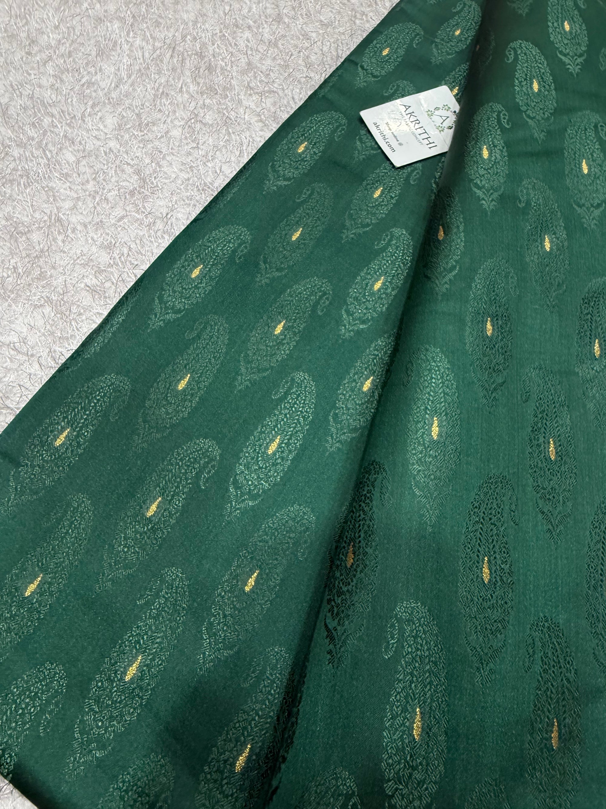 Pure Banarasi brocade fabric