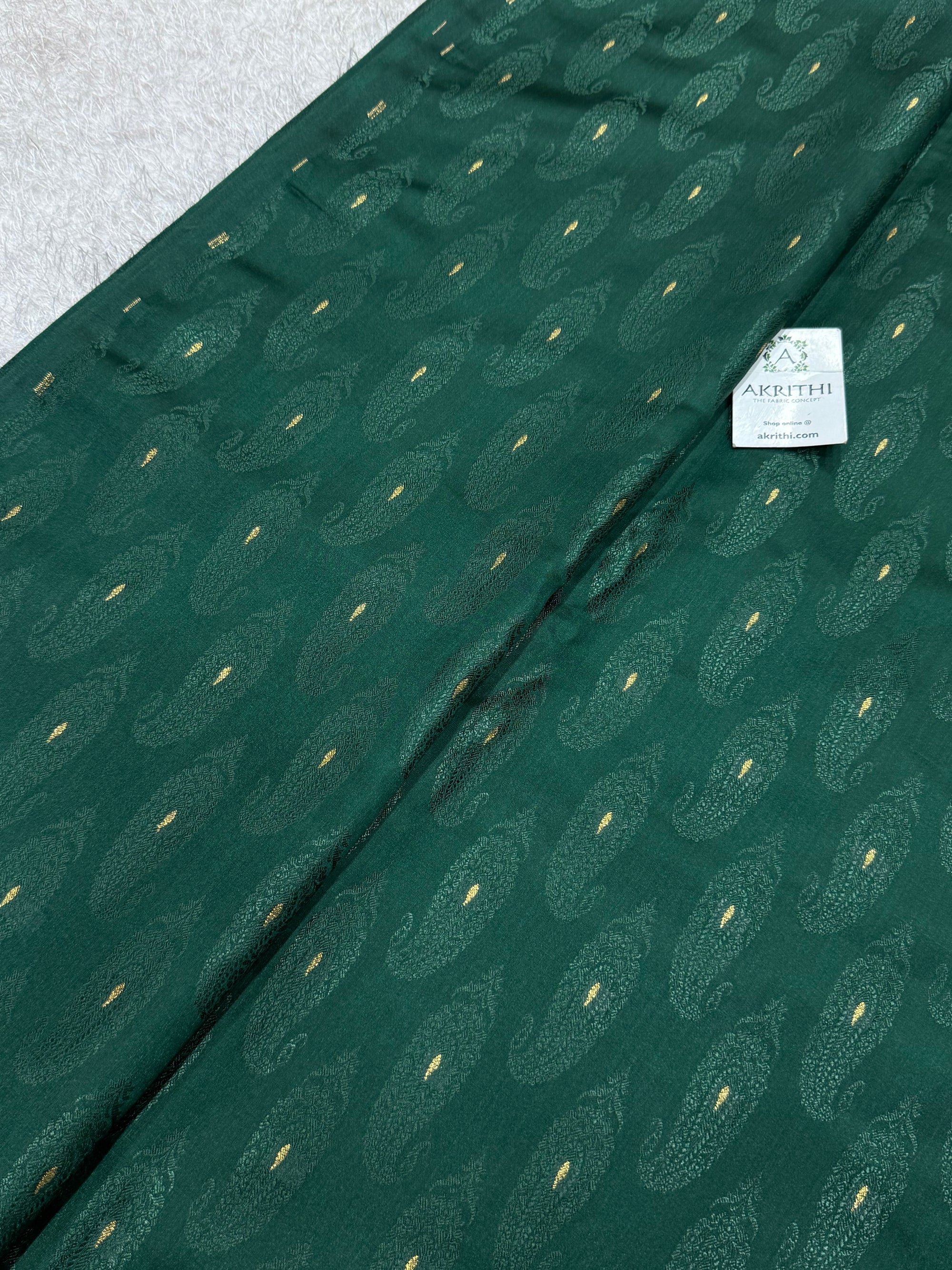 Pure Banarasi brocade fabric