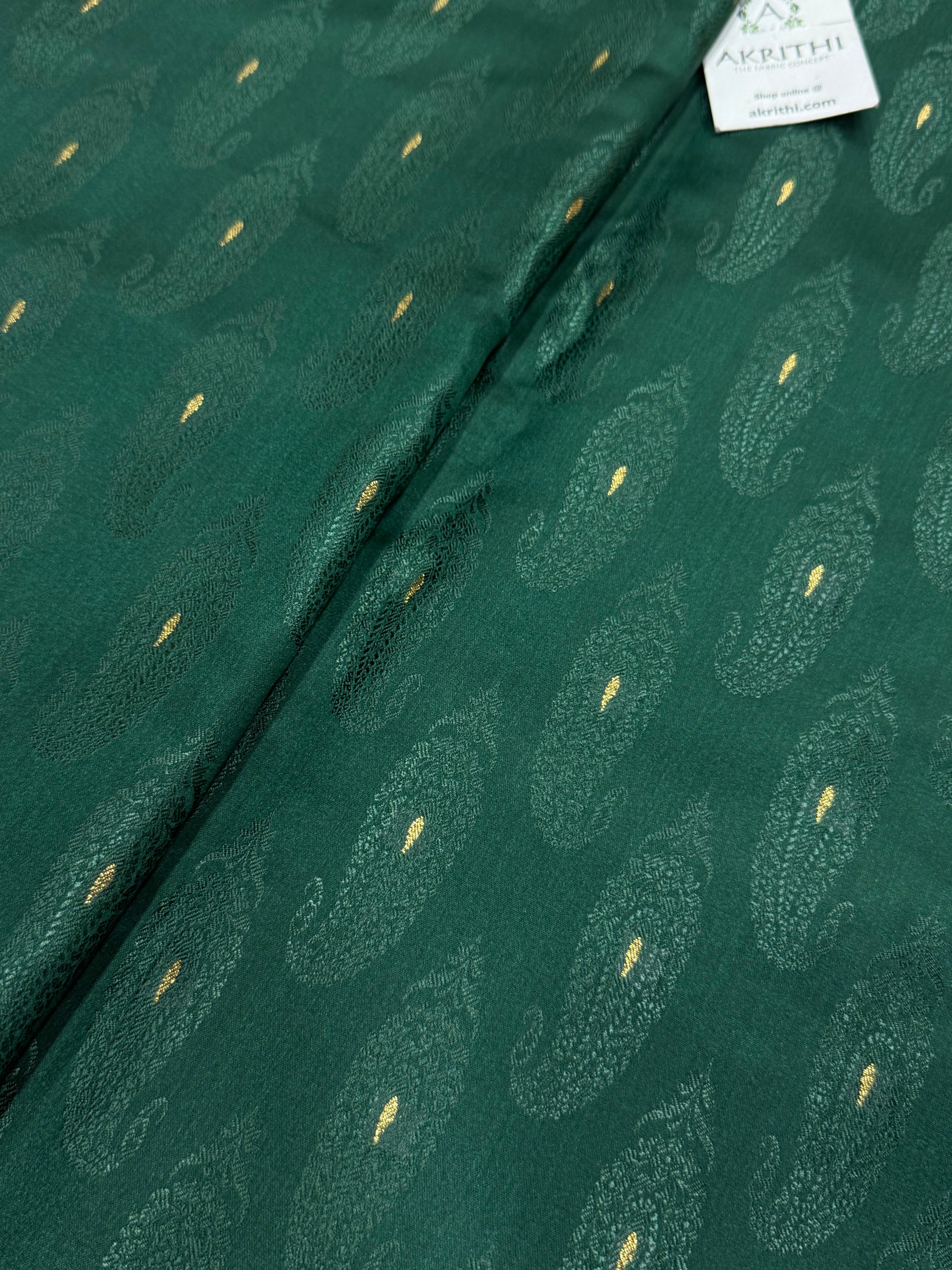 Pure Banarasi brocade fabric