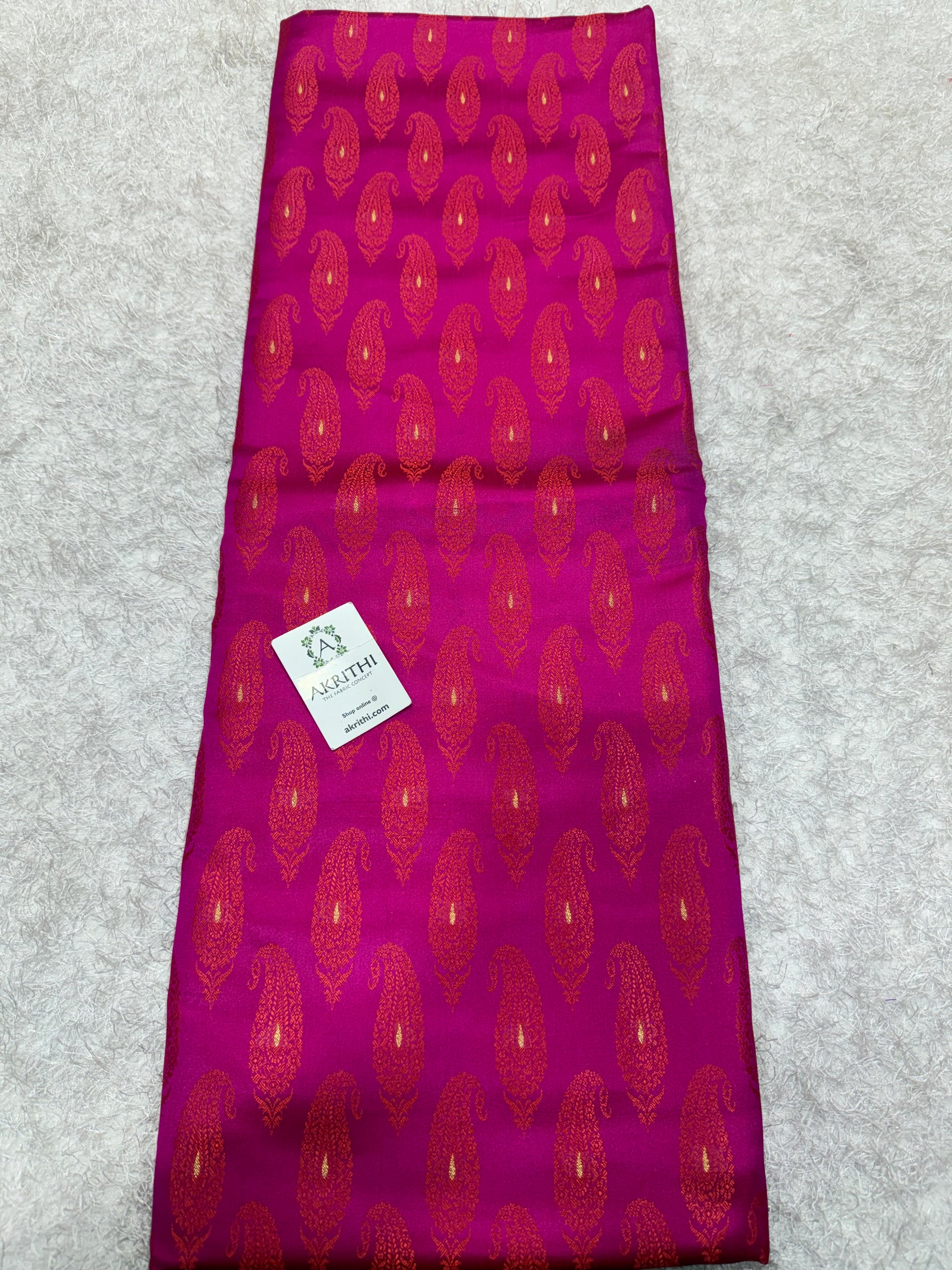 Pure Banarasi brocade fabric