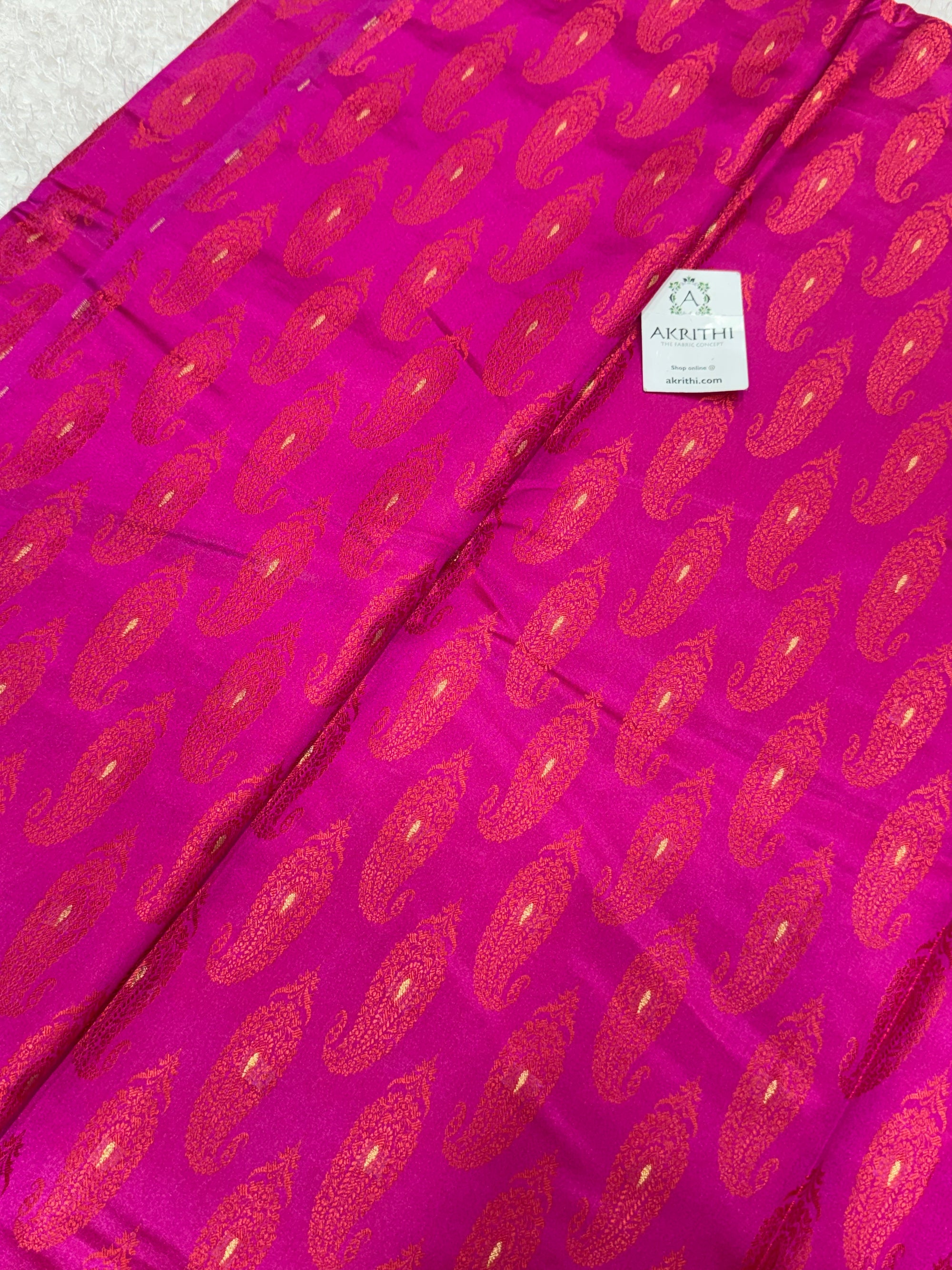 Pure Banarasi brocade fabric