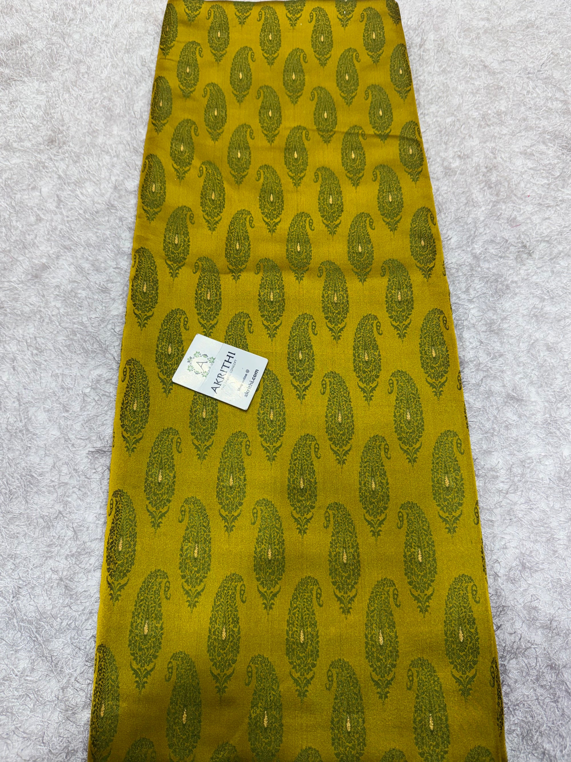 Pure Banarasi brocade fabric