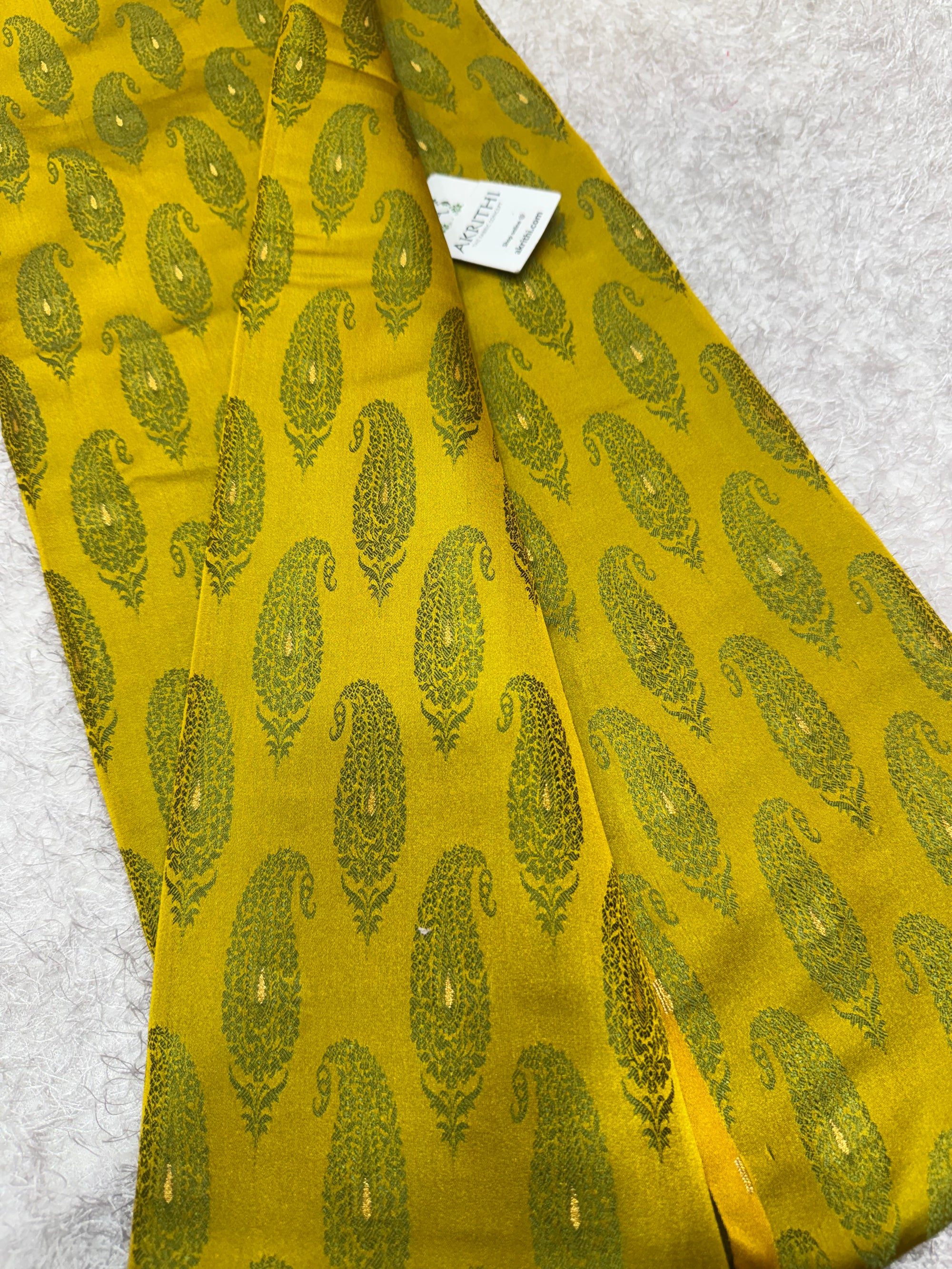 Pure Banarasi brocade fabric